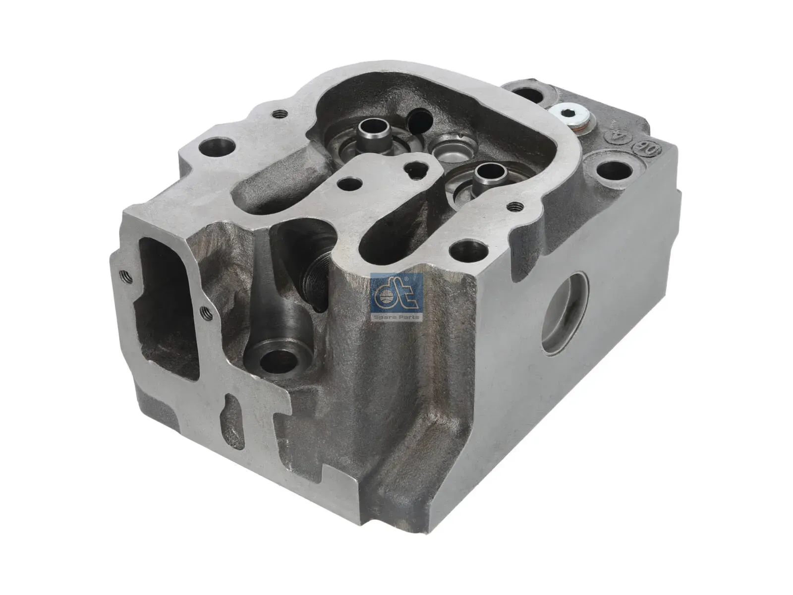 Cylinder head, without valves