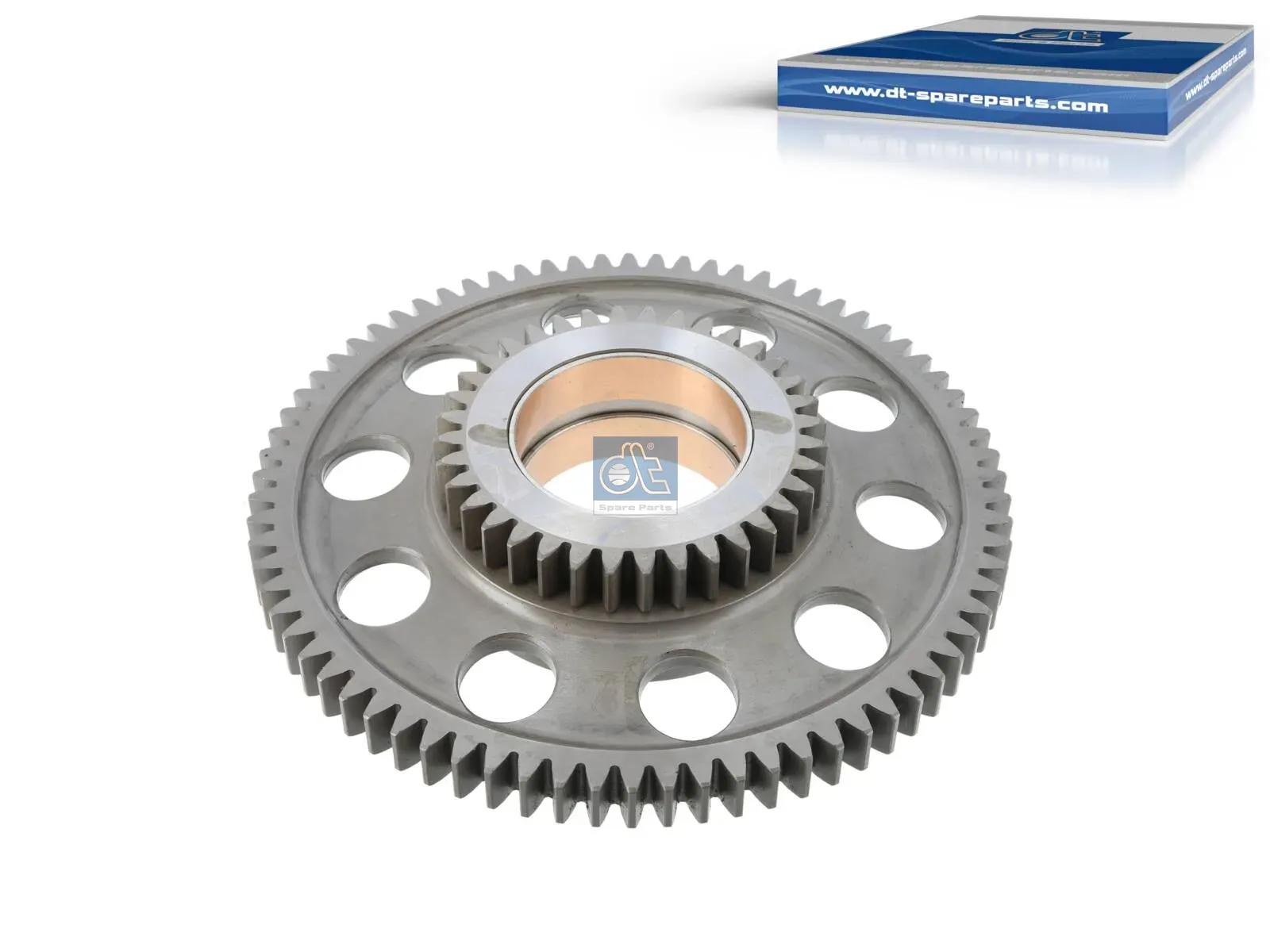 Intermediate gear, camshaft