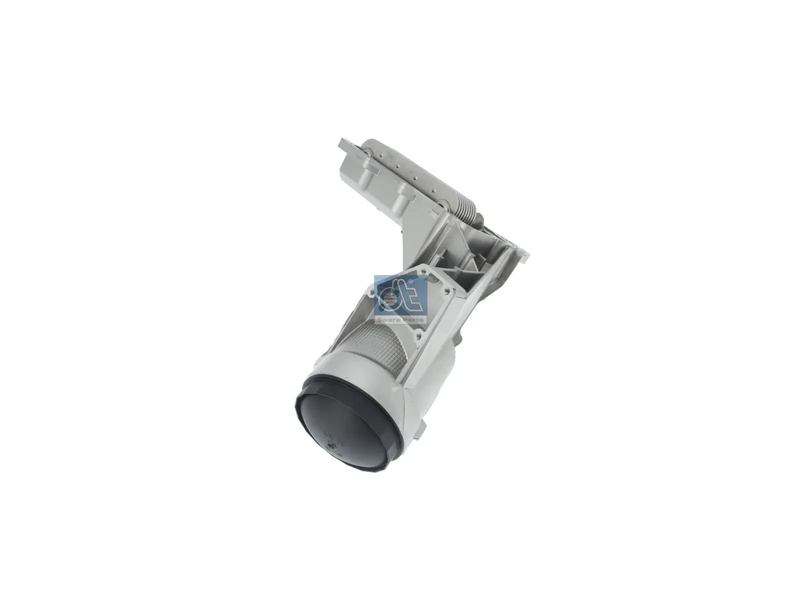 Oil filter housing, complete with oil cooler