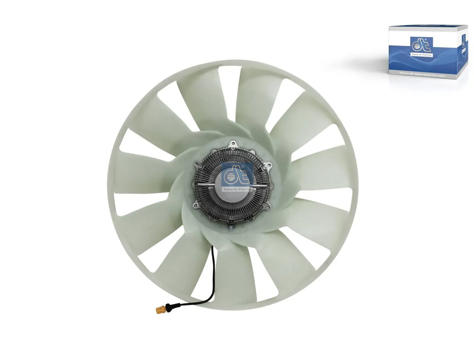 Ventilator met koppeling
