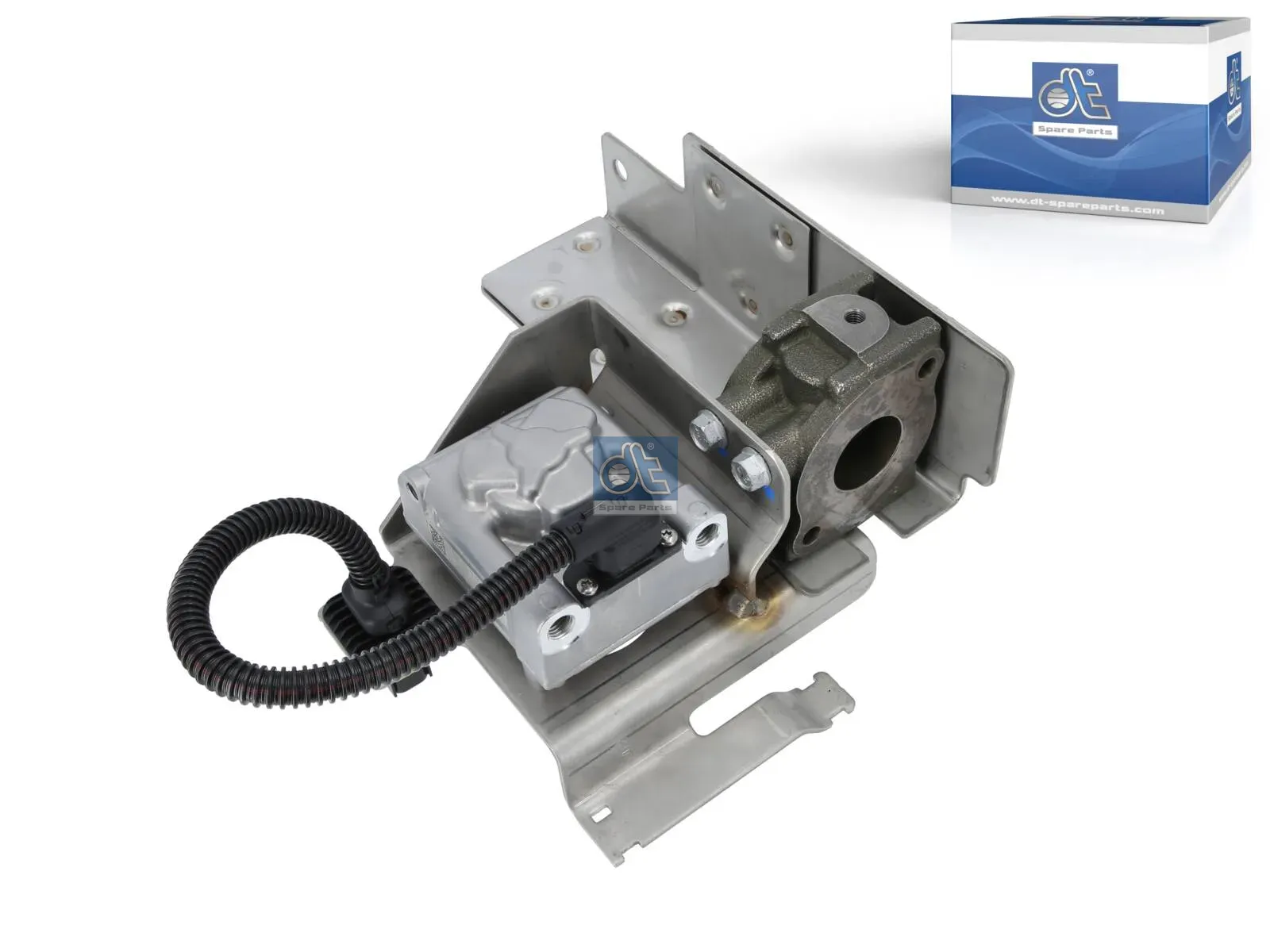 Blocking flap, exhaust gas recirculation