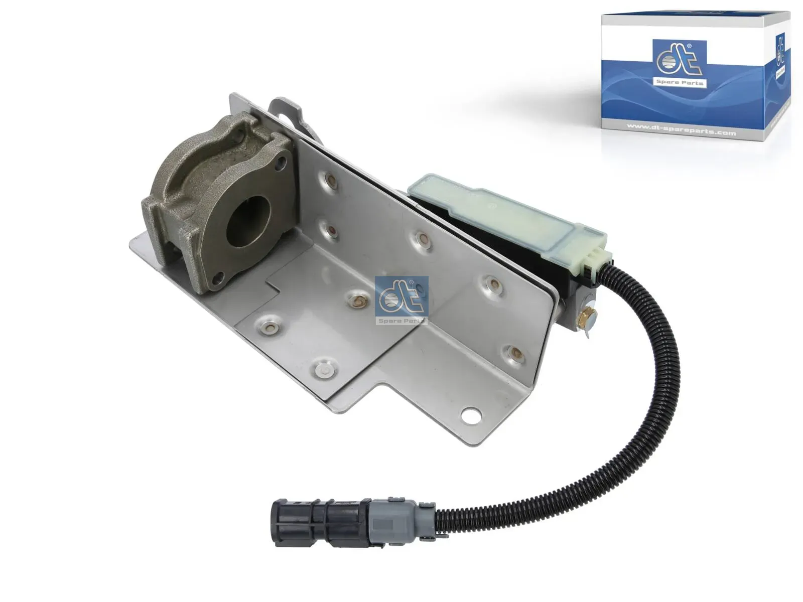 Blocking flap, exhaust gas recirculation