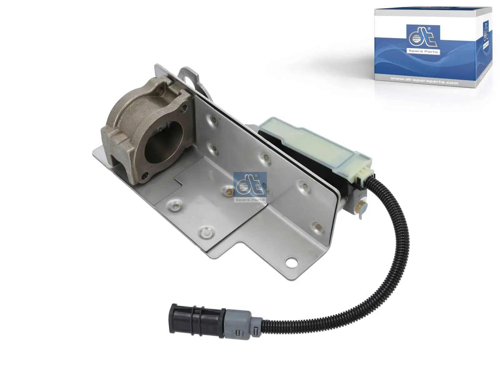 Blocking flap, exhaust gas recirculation