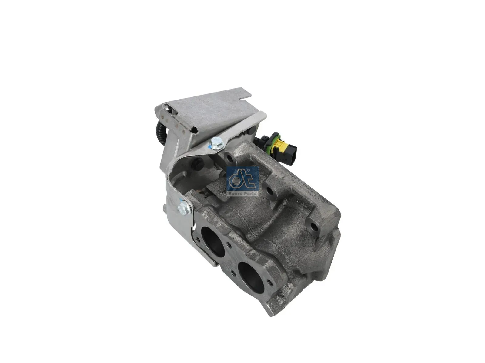 Blocking flap, exhaust gas recirculation