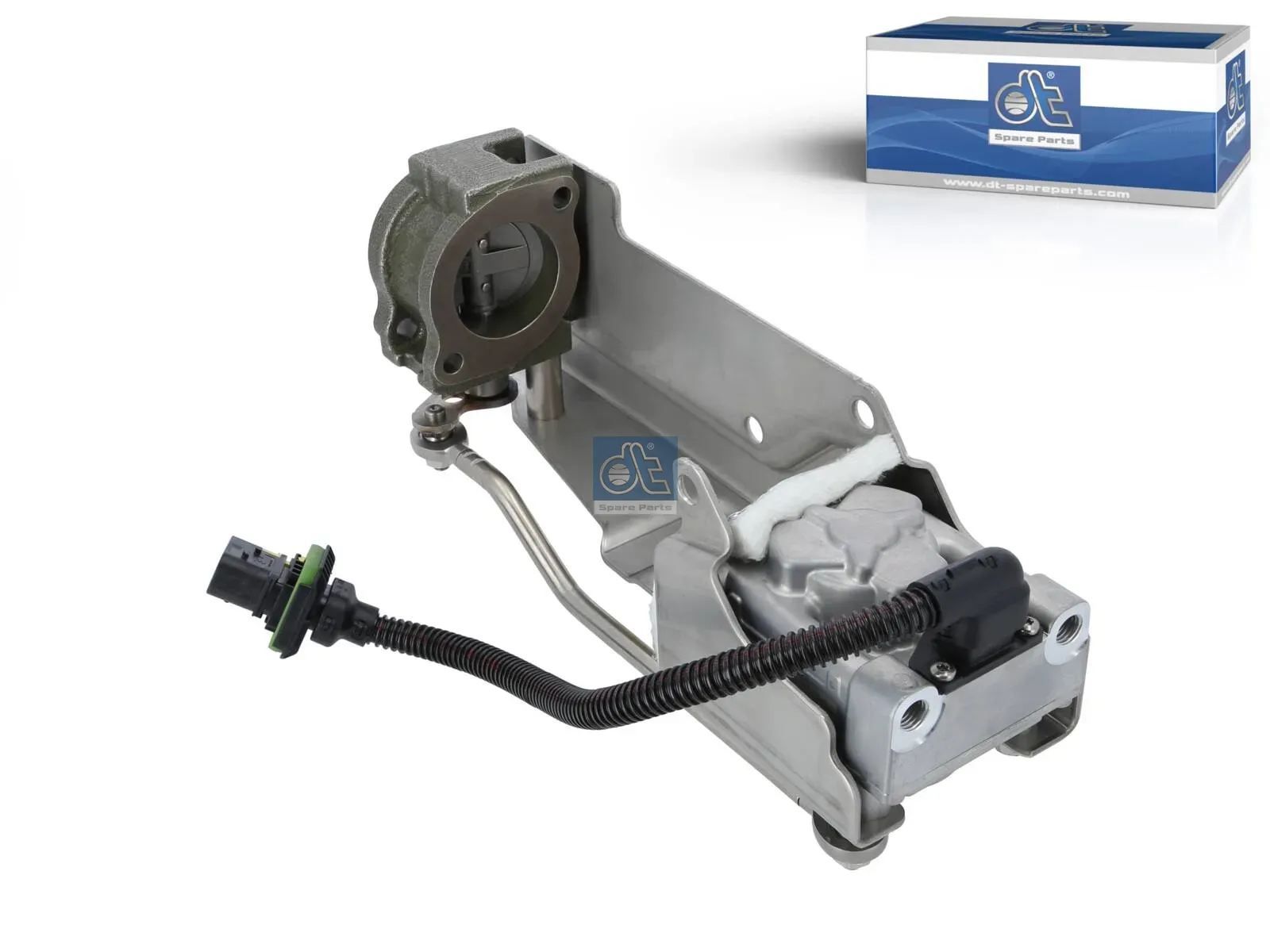 Blocking flap, exhaust gas recirculation