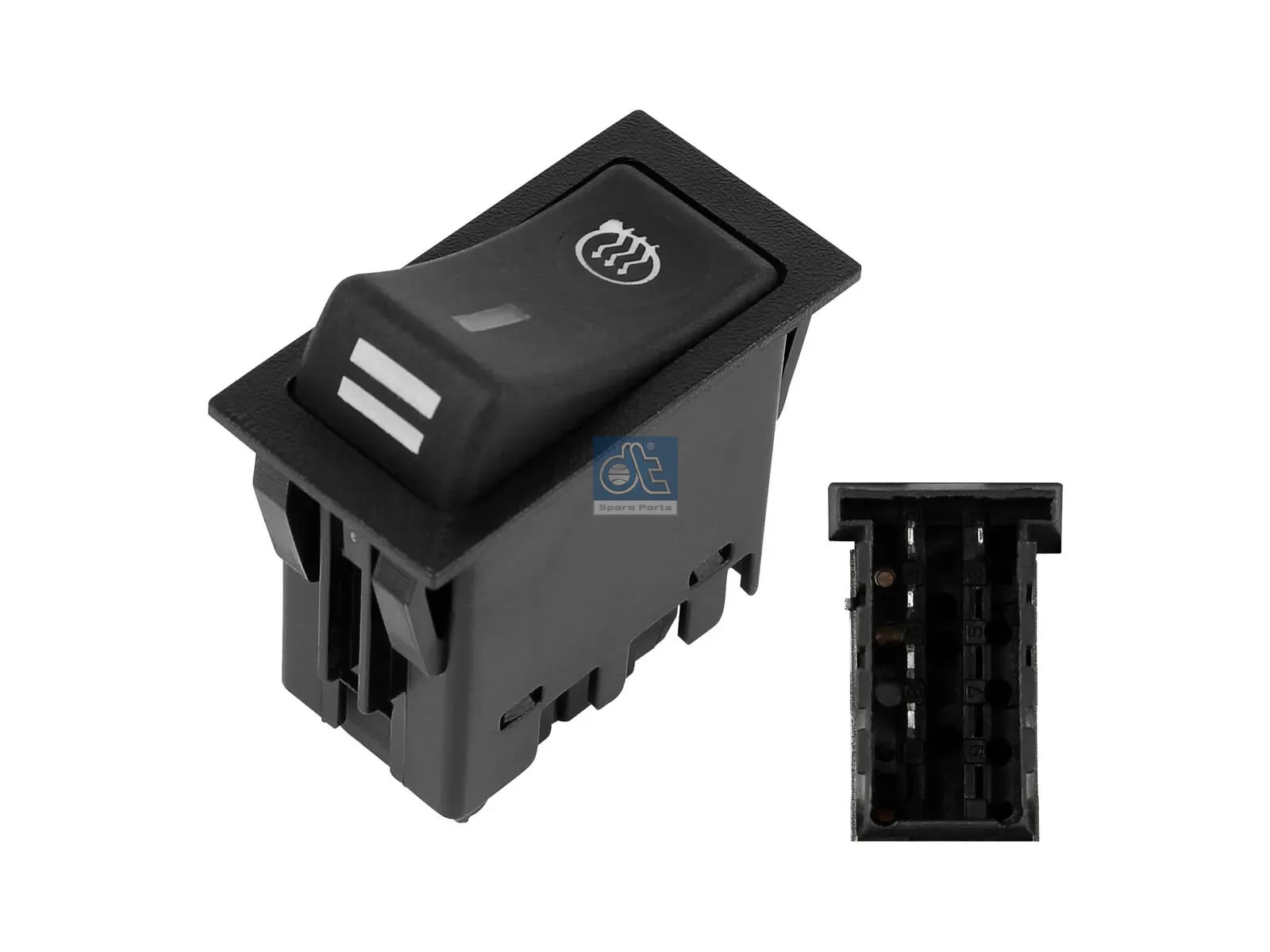 Rocker switch, mirror heater