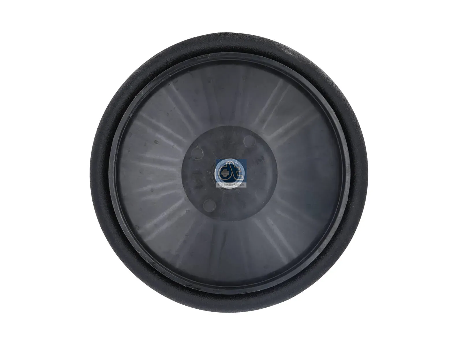 Air spring, with steel piston