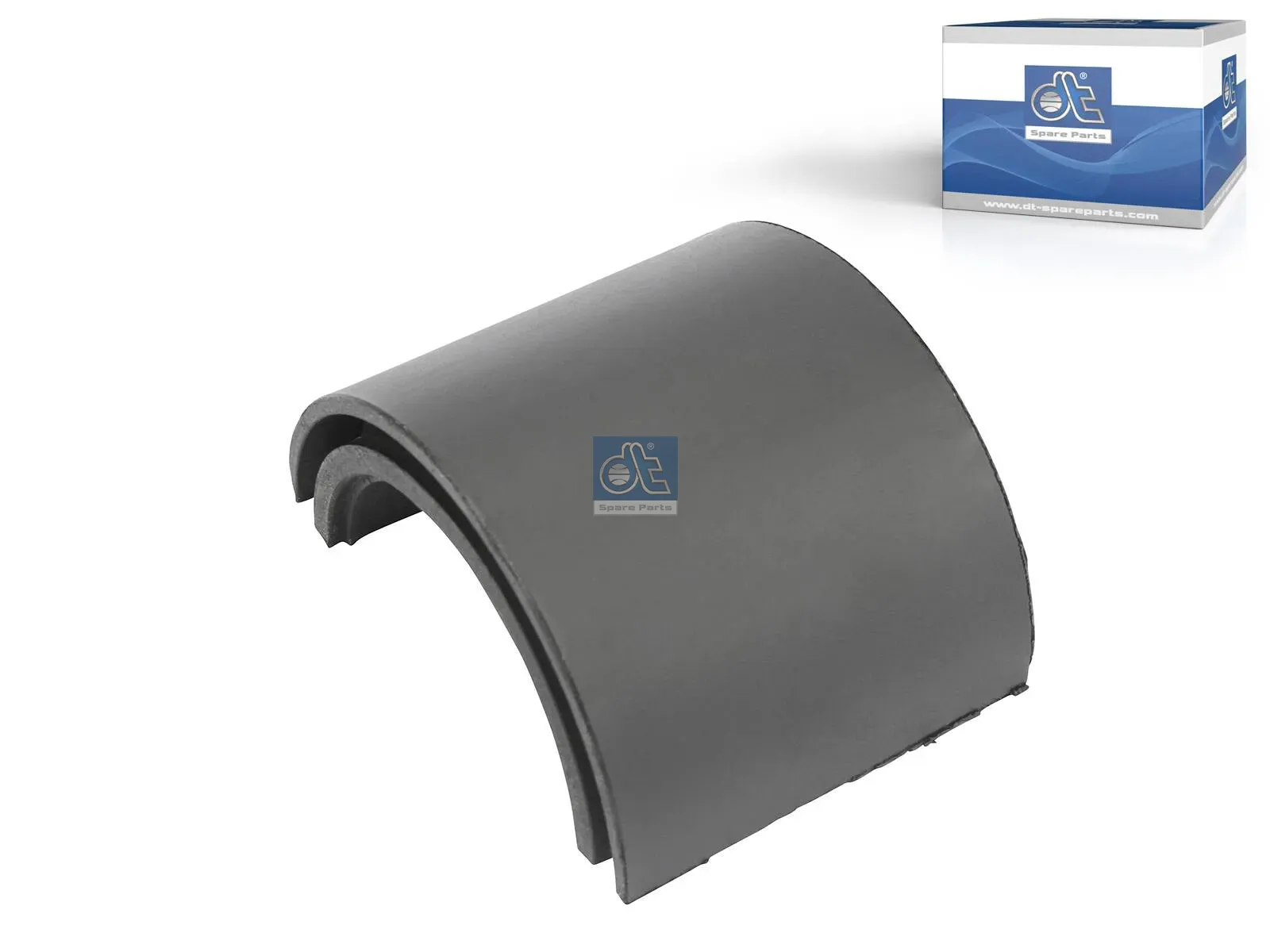 Bushing half, stabilizer