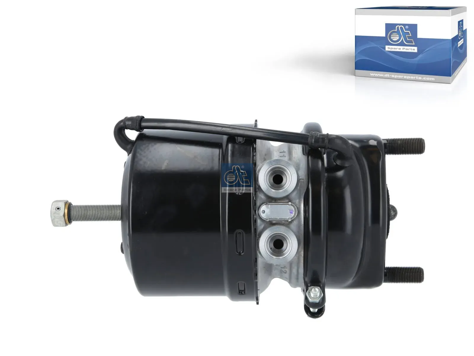Spring brake cylinder, left