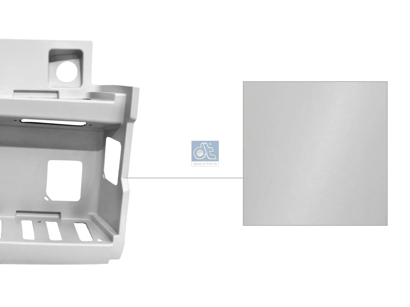 Caja de acceso, derecha, imprimada