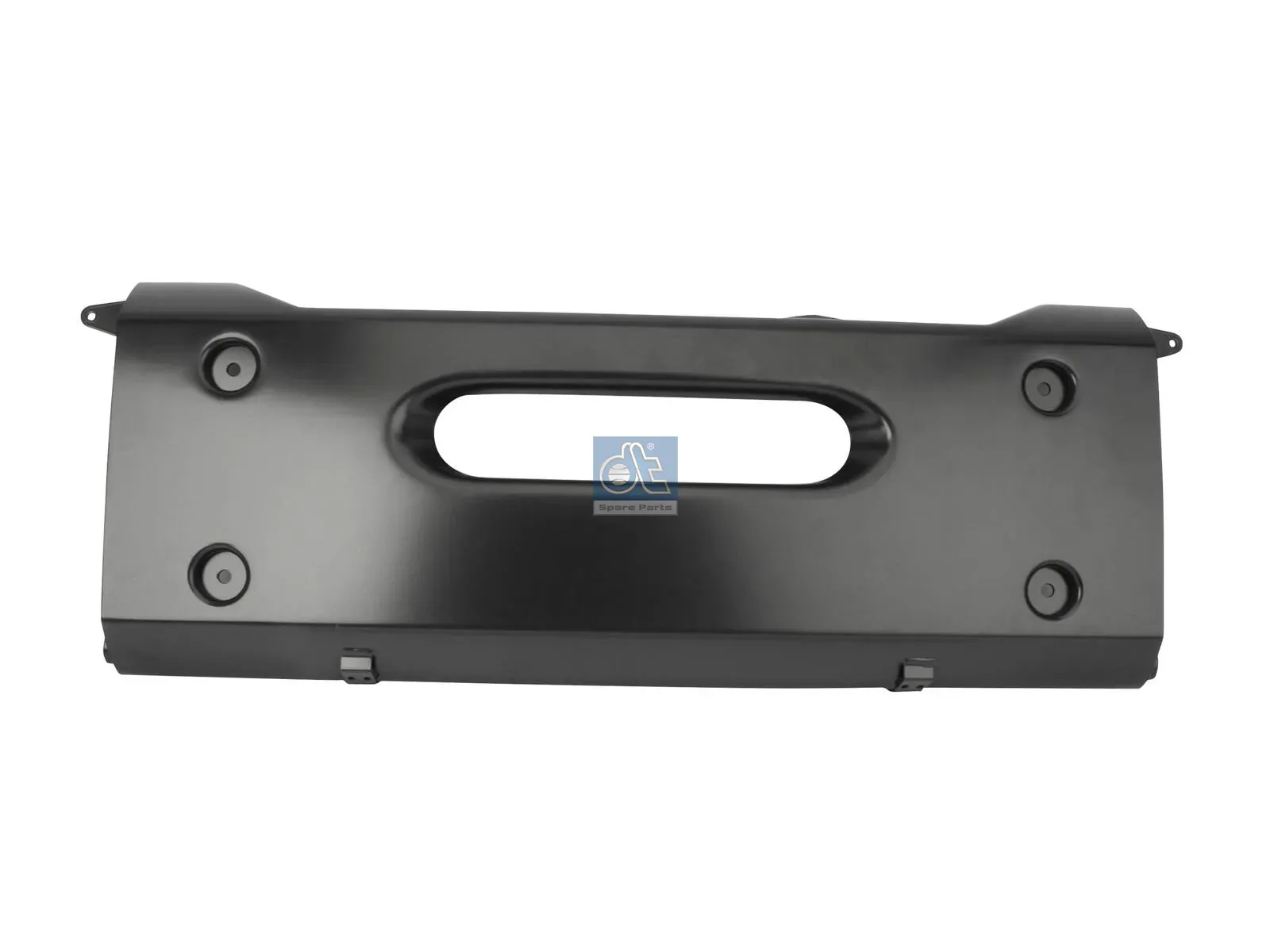 Bumper, steel, center