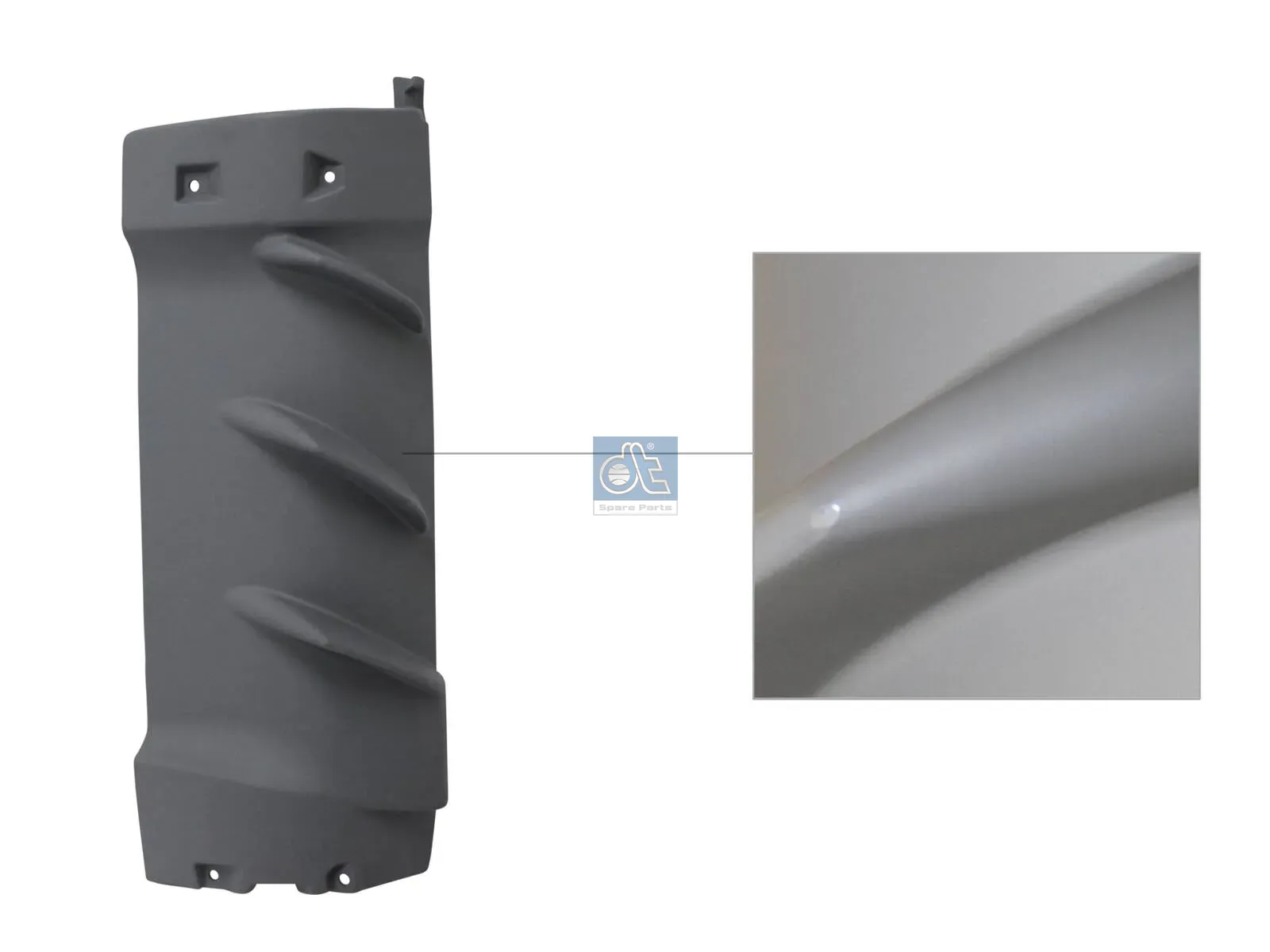 Air deflector, left
