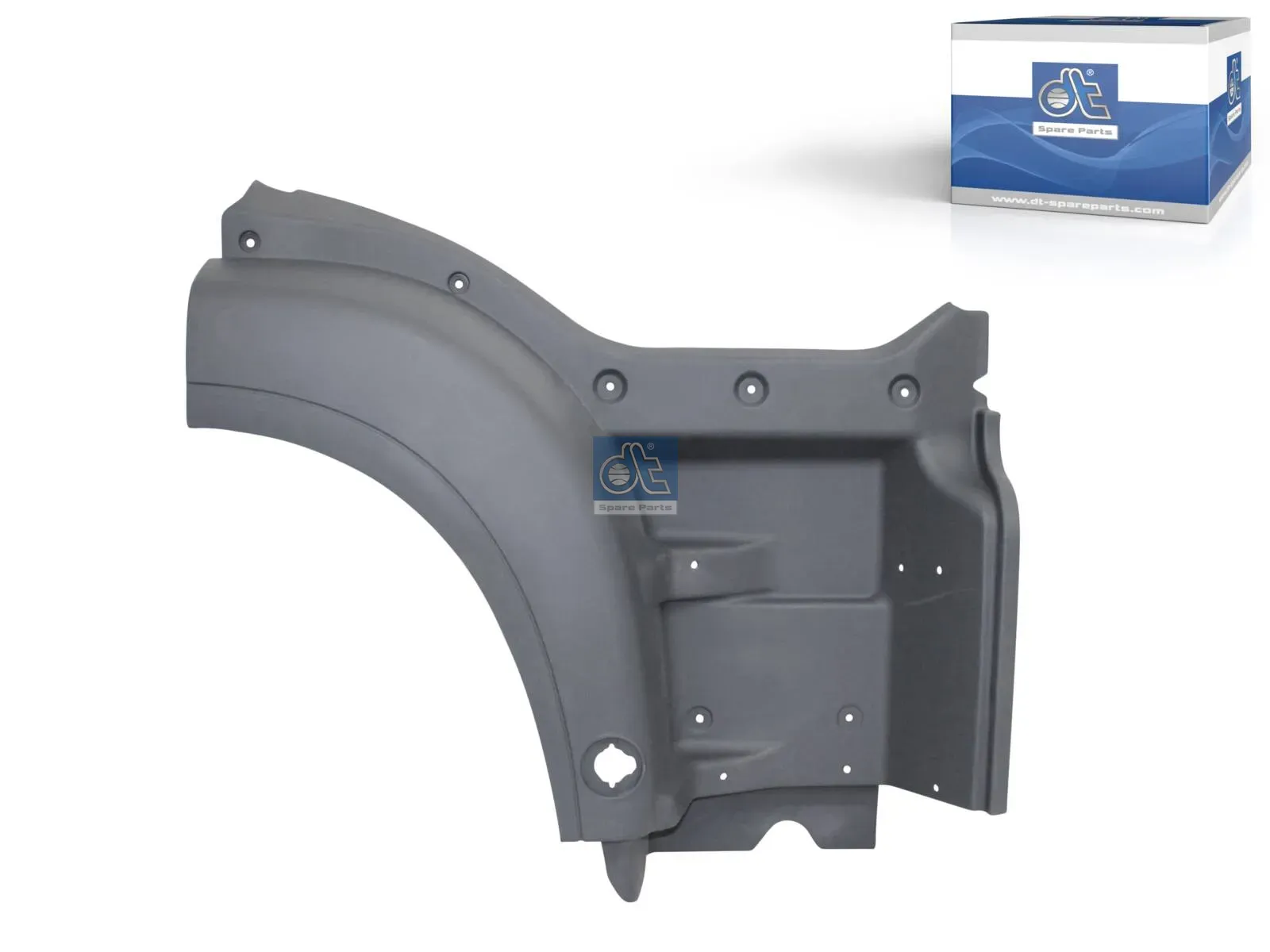 Step well case, right, without cap, not primed