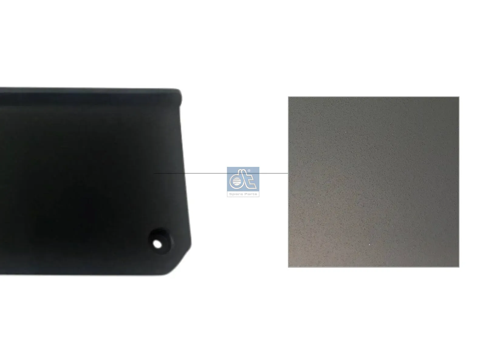 Cover, bumper corner, right