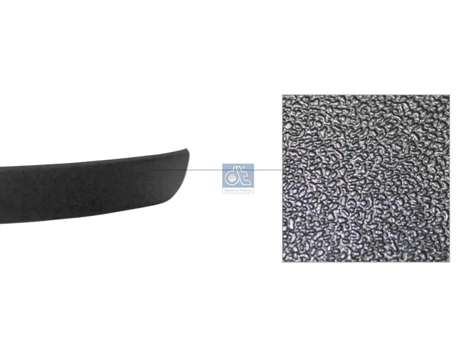Cover, bumper corner, left