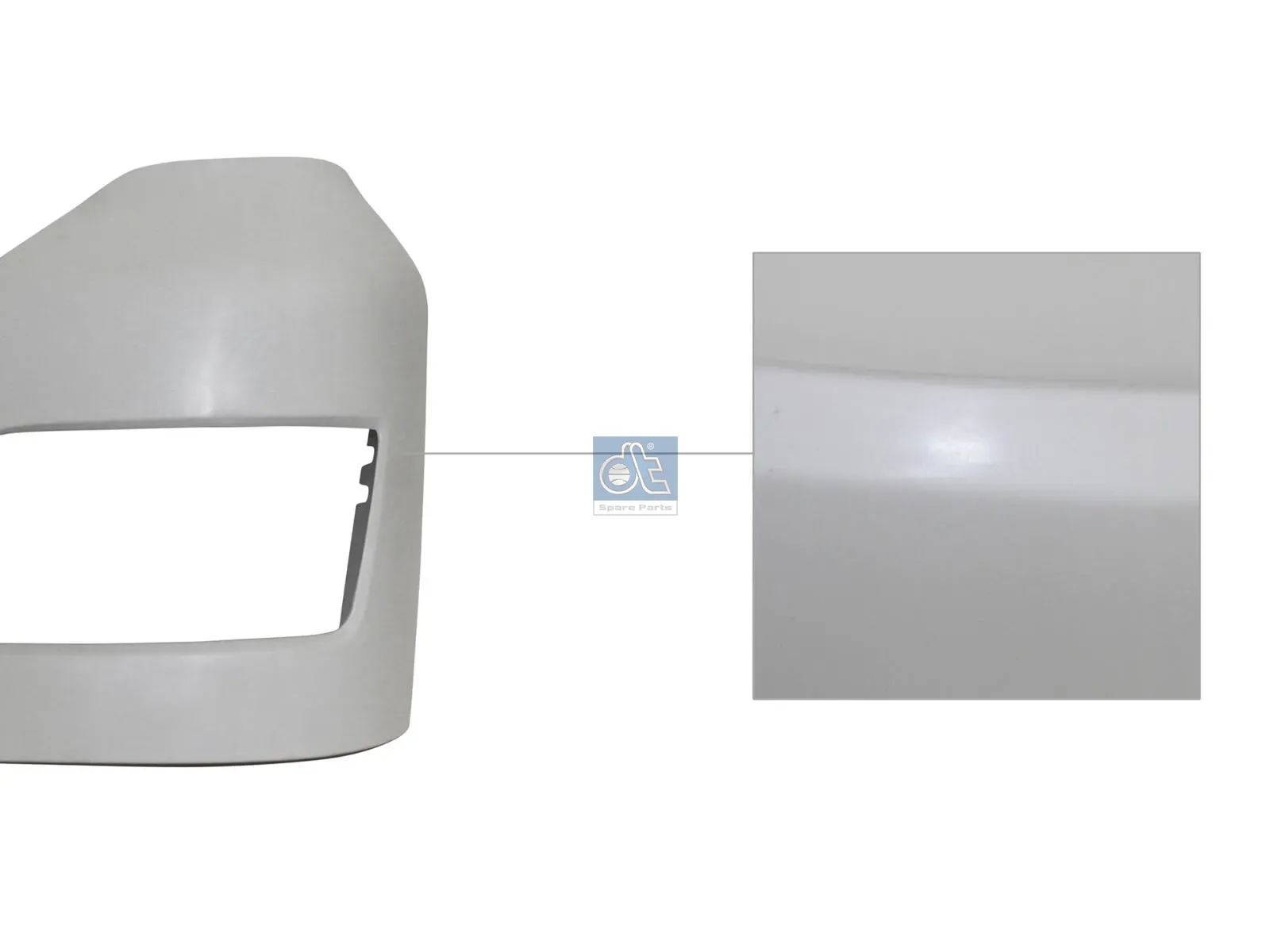 Bumper corner, left