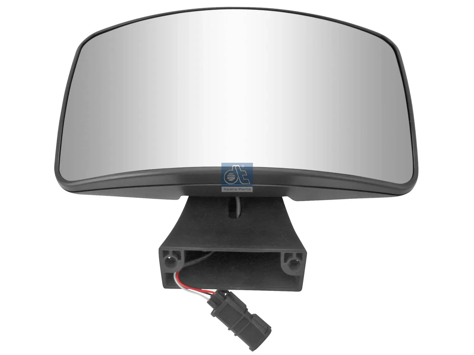 Kerb observation mirror, heated, electrical