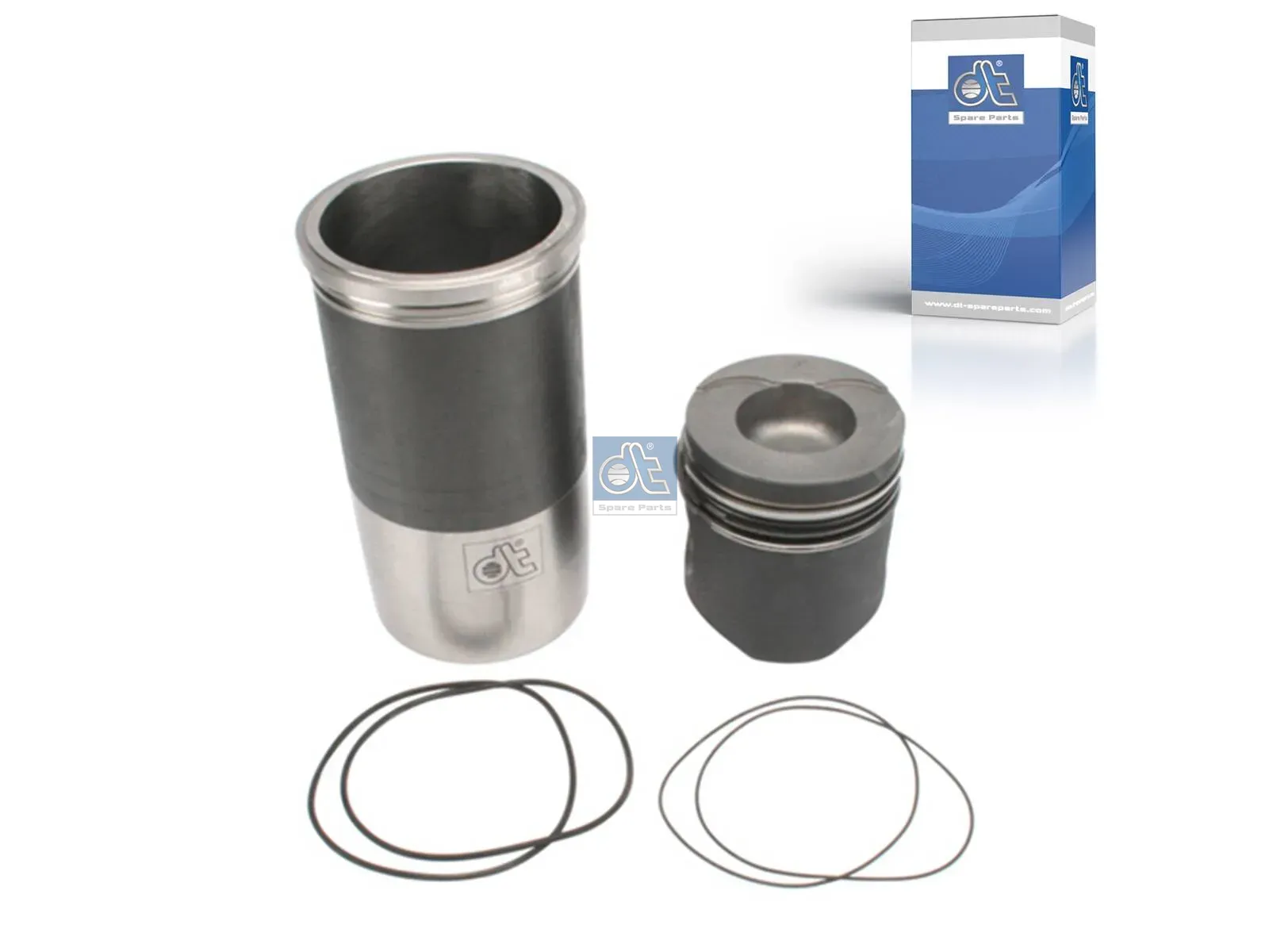 Piston with liner