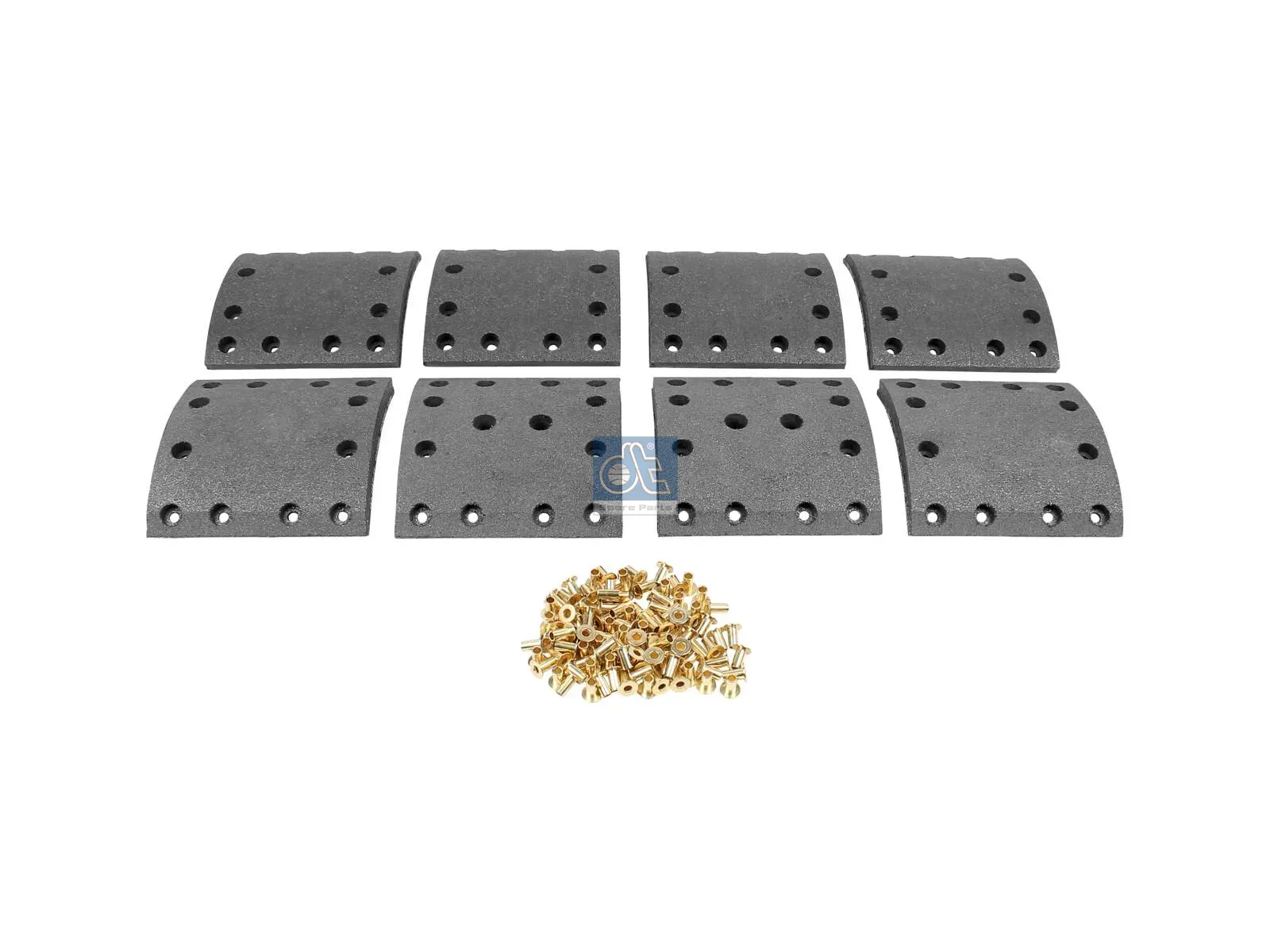 DIESEL TECHNIC | 3.96487 Drum brake lining kit, axle kit