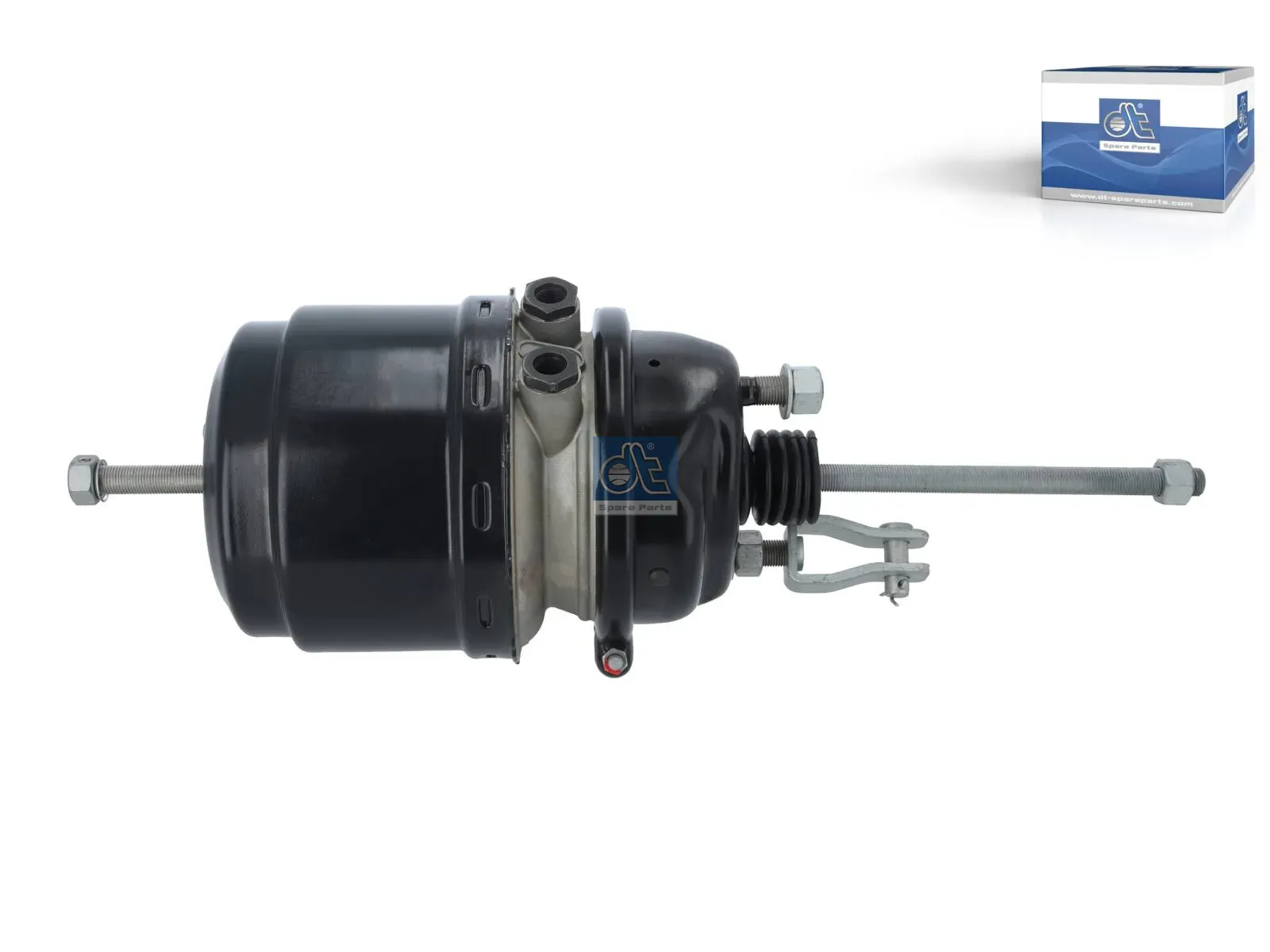 Spring brake cylinder, left