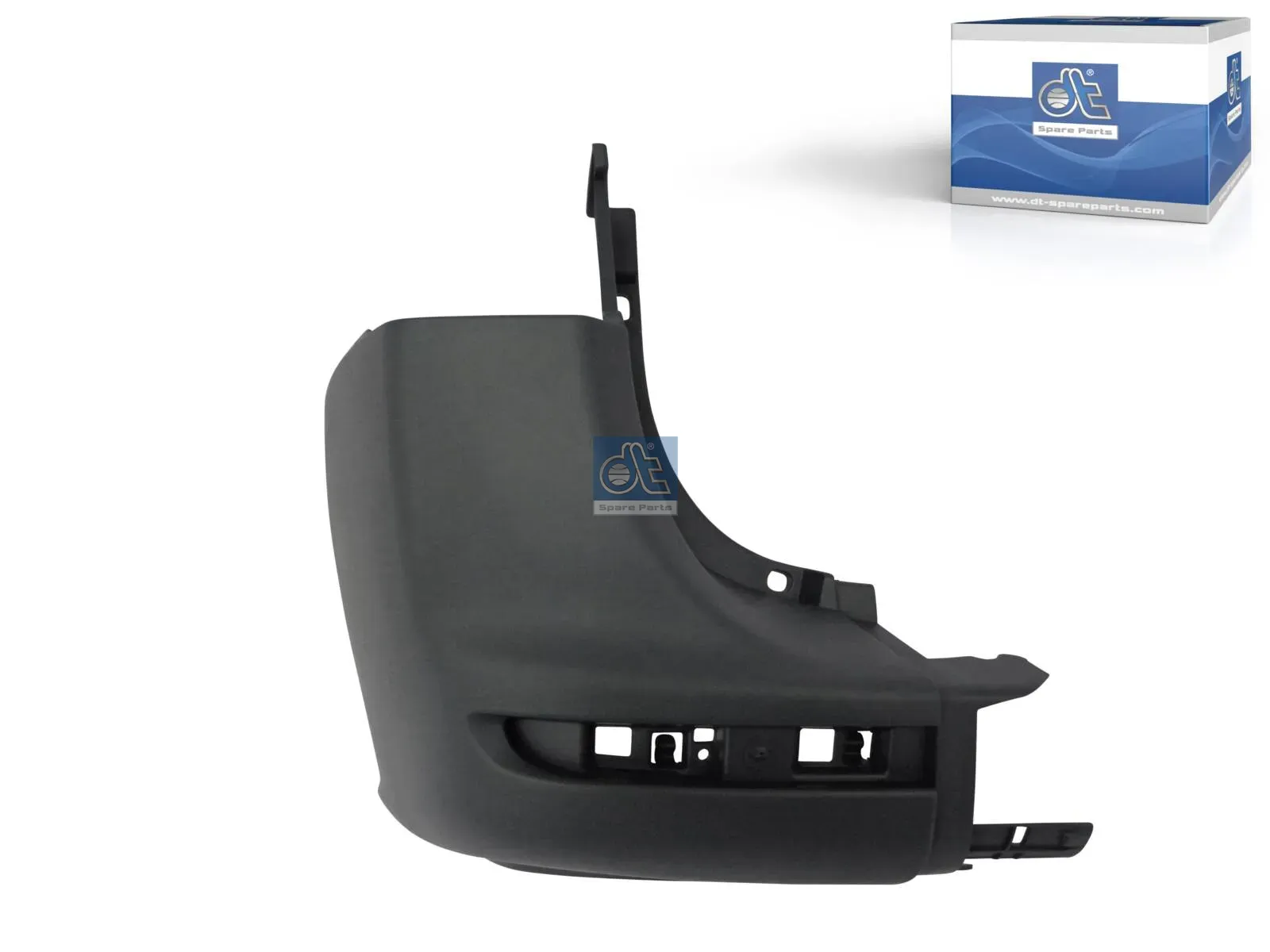 Bumper corner, rear, left, primed