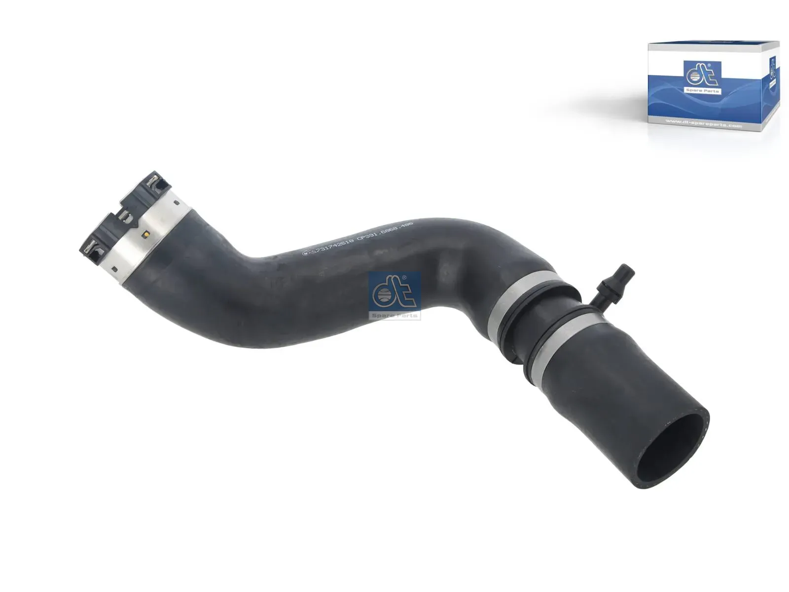 Radiator hose, retarder