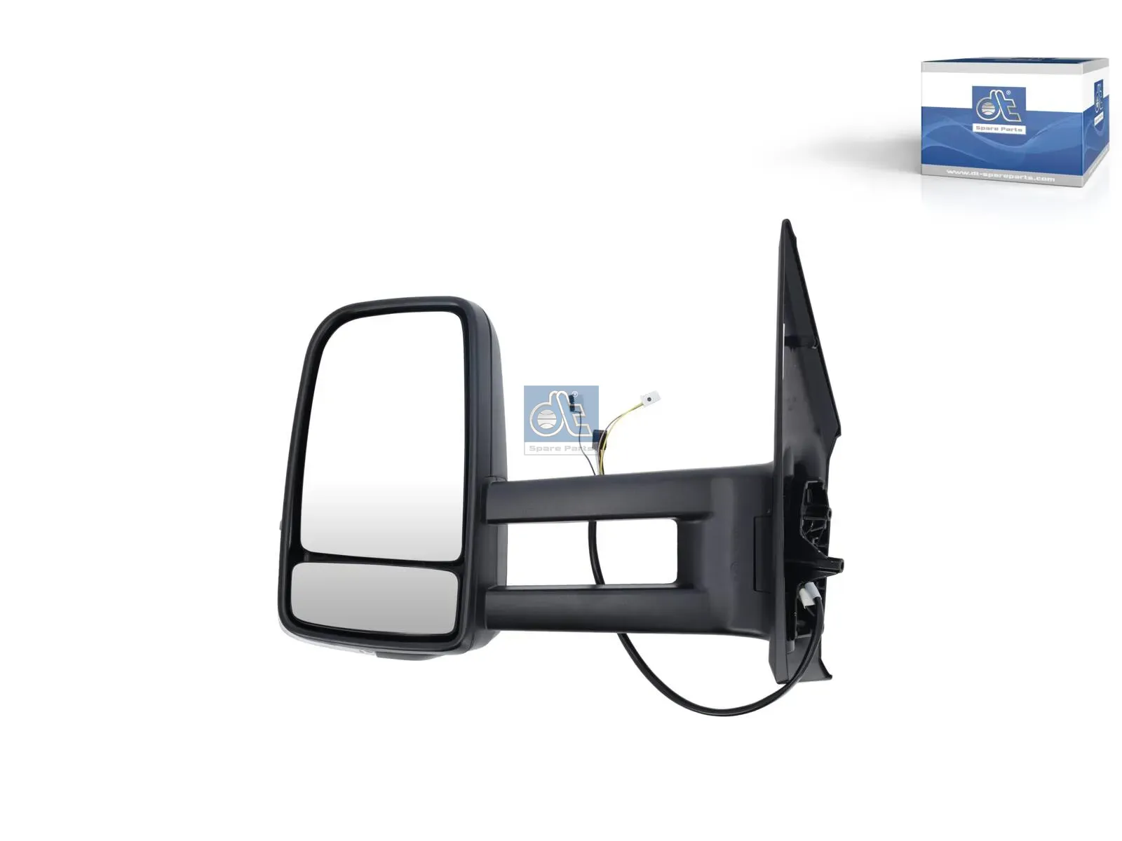 Main mirror, complete, left, electrical, heatable