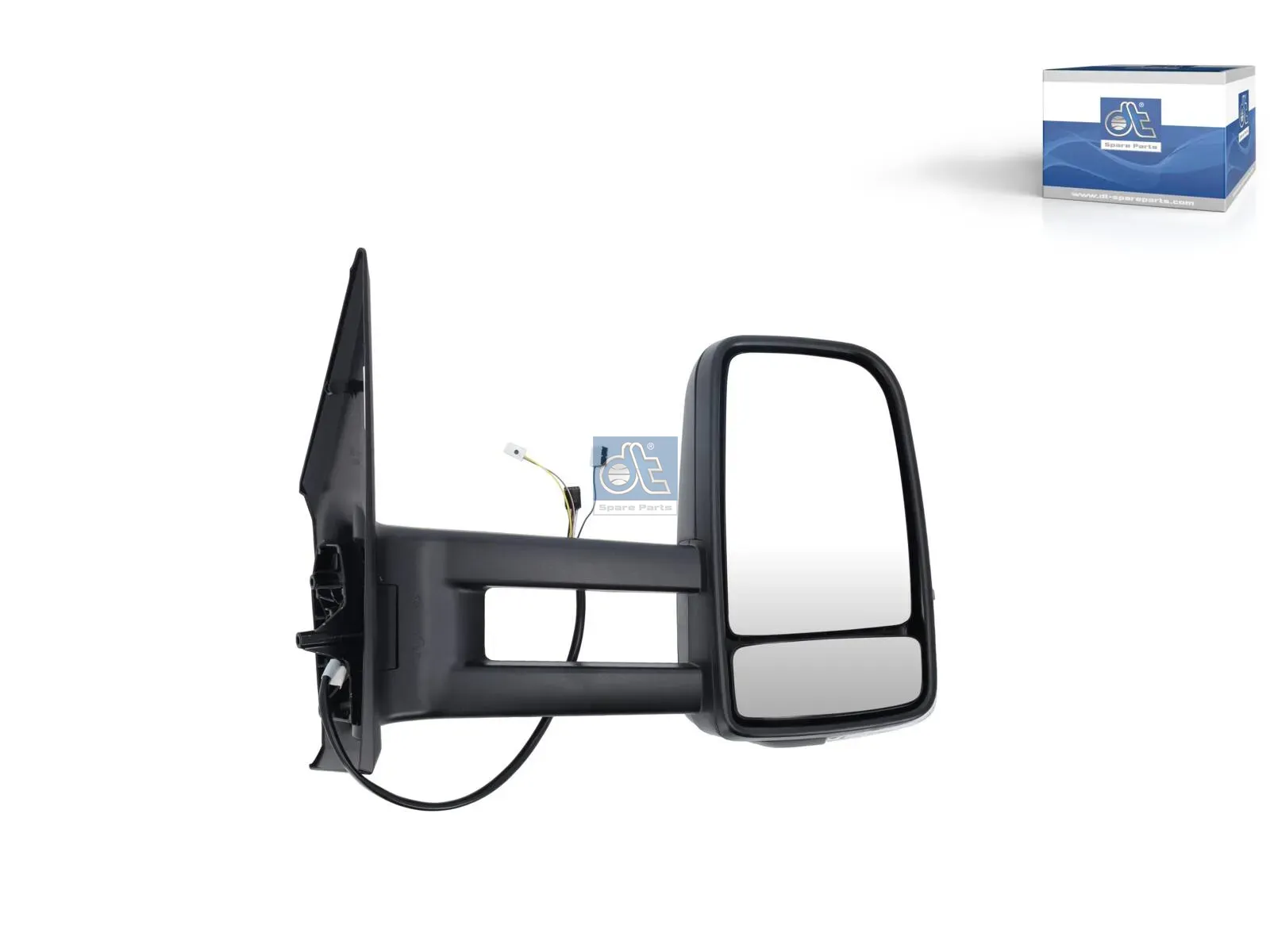 Main mirror, complete, right, electrical, heatable