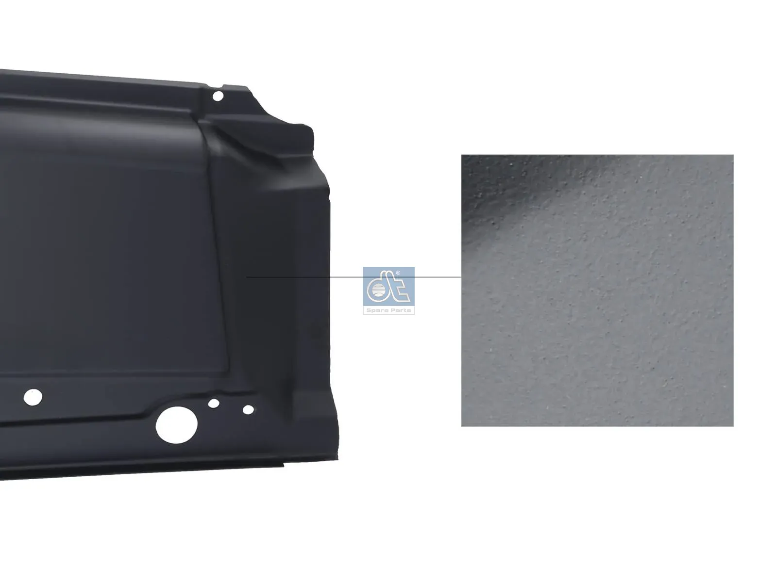 Cover, side panel, rear, lower right