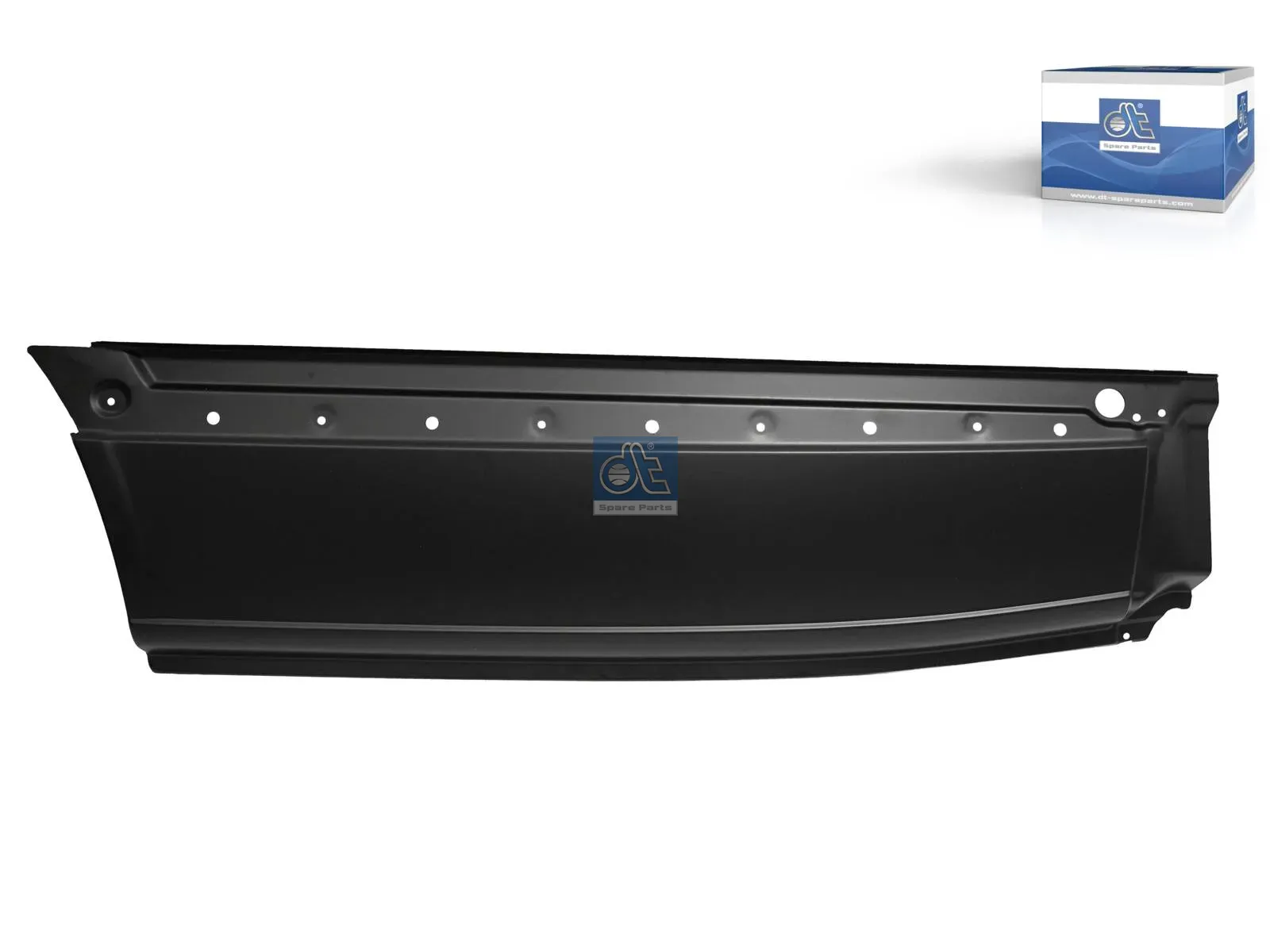 Cover, side panel, rear, lower left