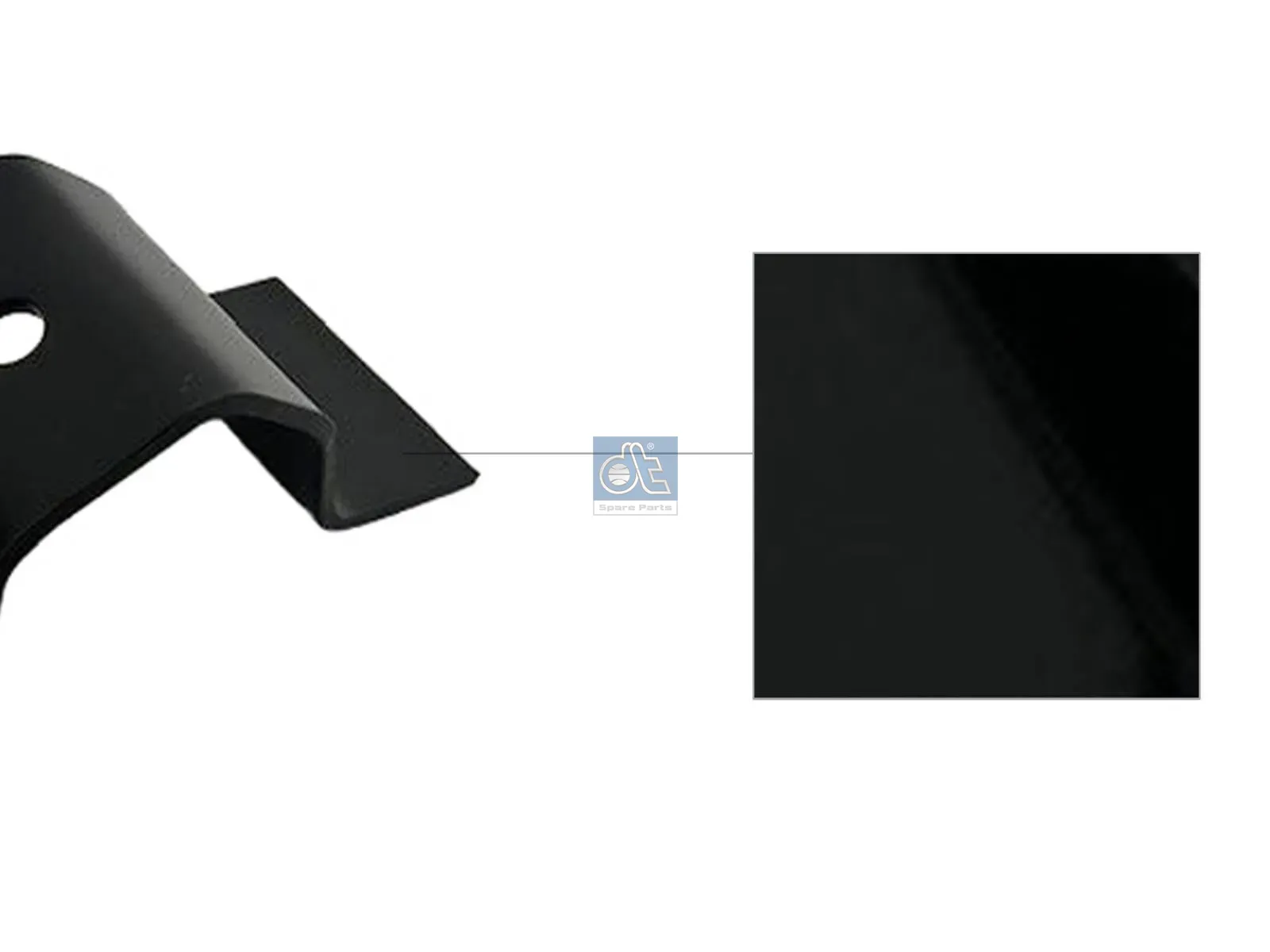 Clamping piece, fender bracket