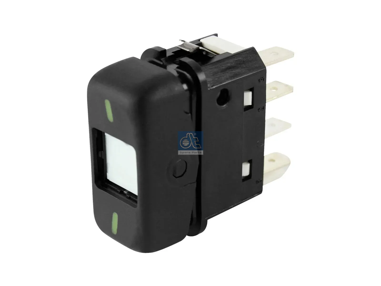 Switch, with LED light-emitting diode