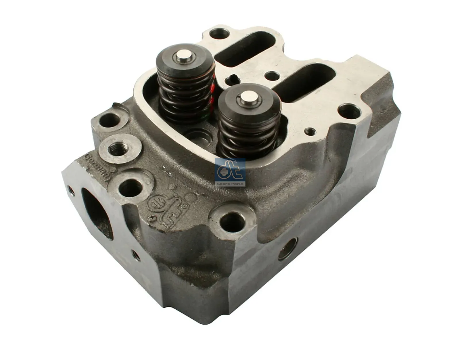 Cylinder head, with valves