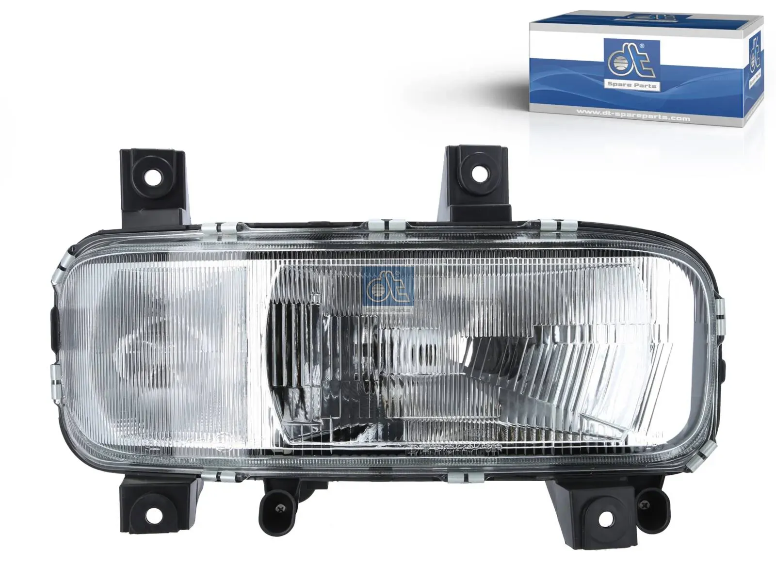 Headlamp, right, without bulbs