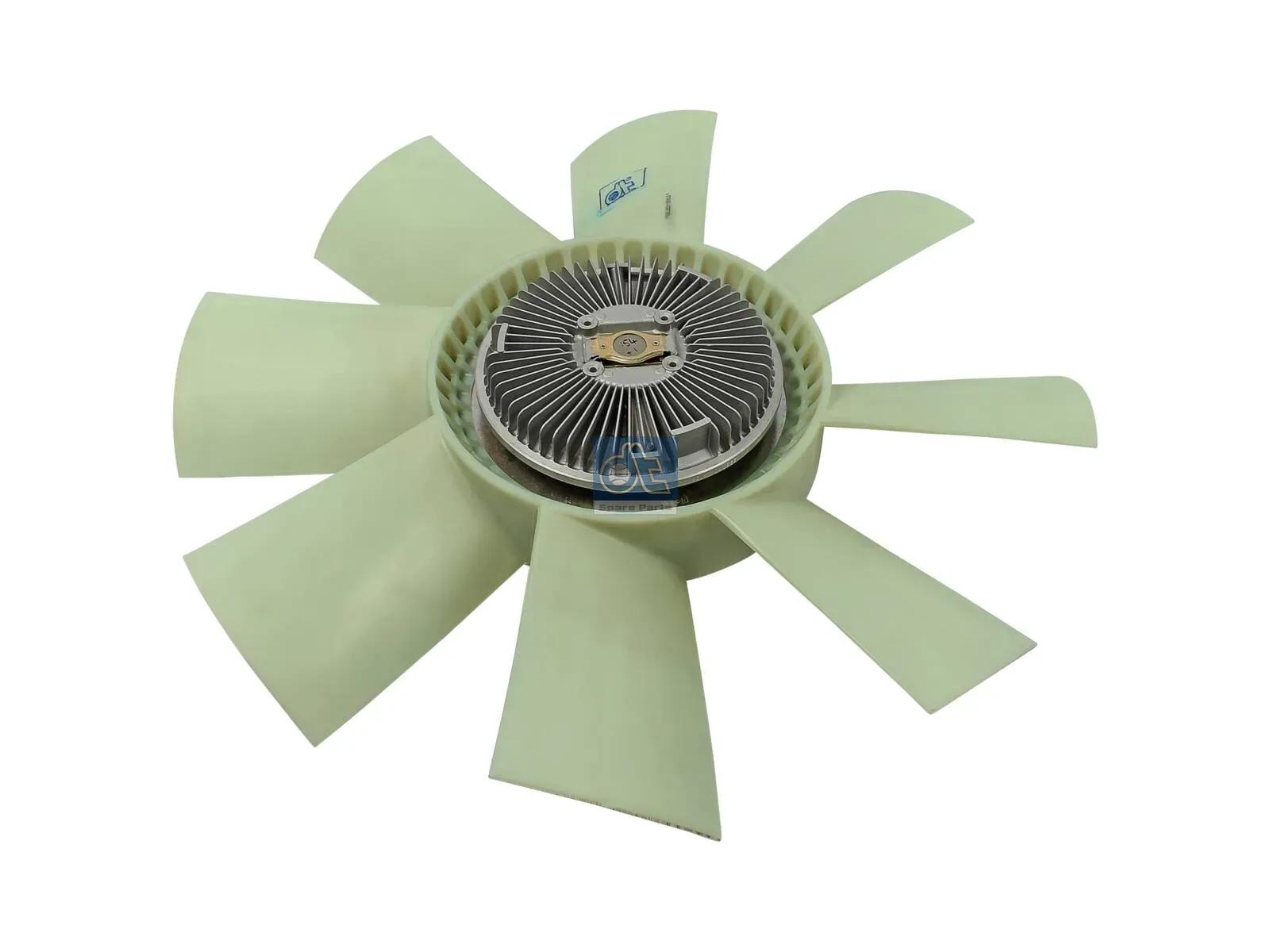 Ventilator met koppeling