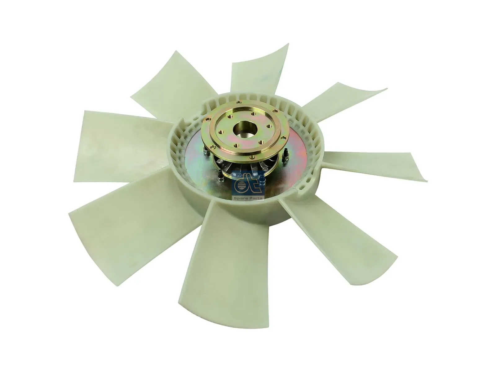 Ventilator met koppeling