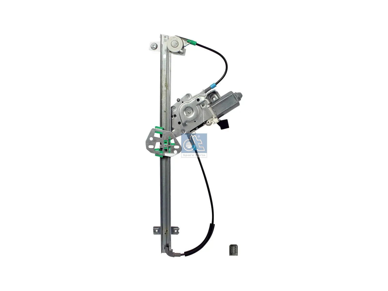 Window regulator, left, electrical, with motor