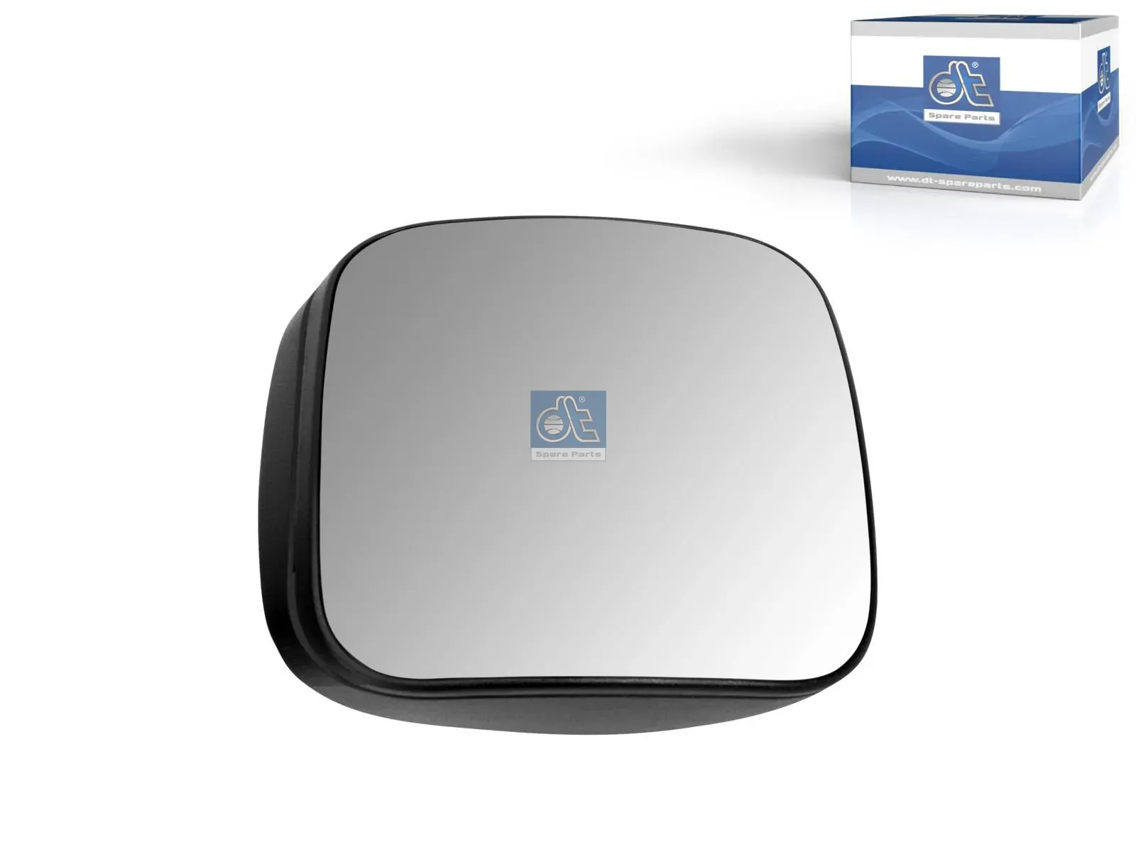 Wide view mirror, heated