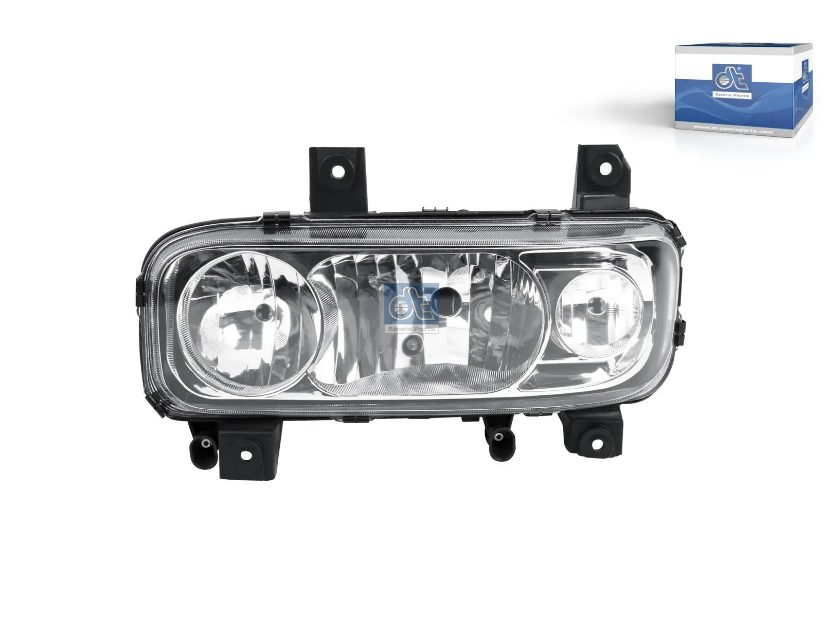 Headlamp, left, with fog lamp, without adjusting motor