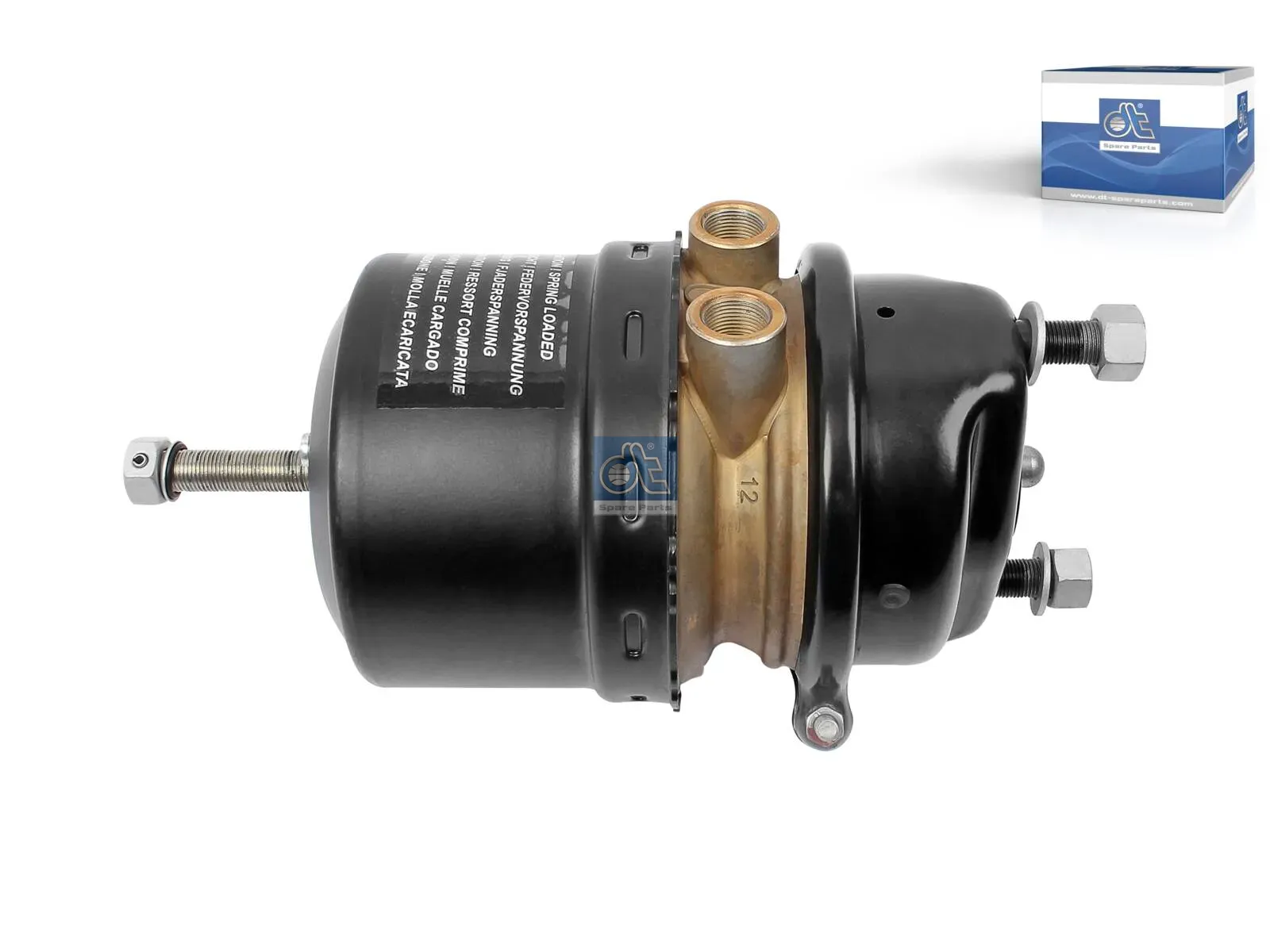 Spring brake cylinder