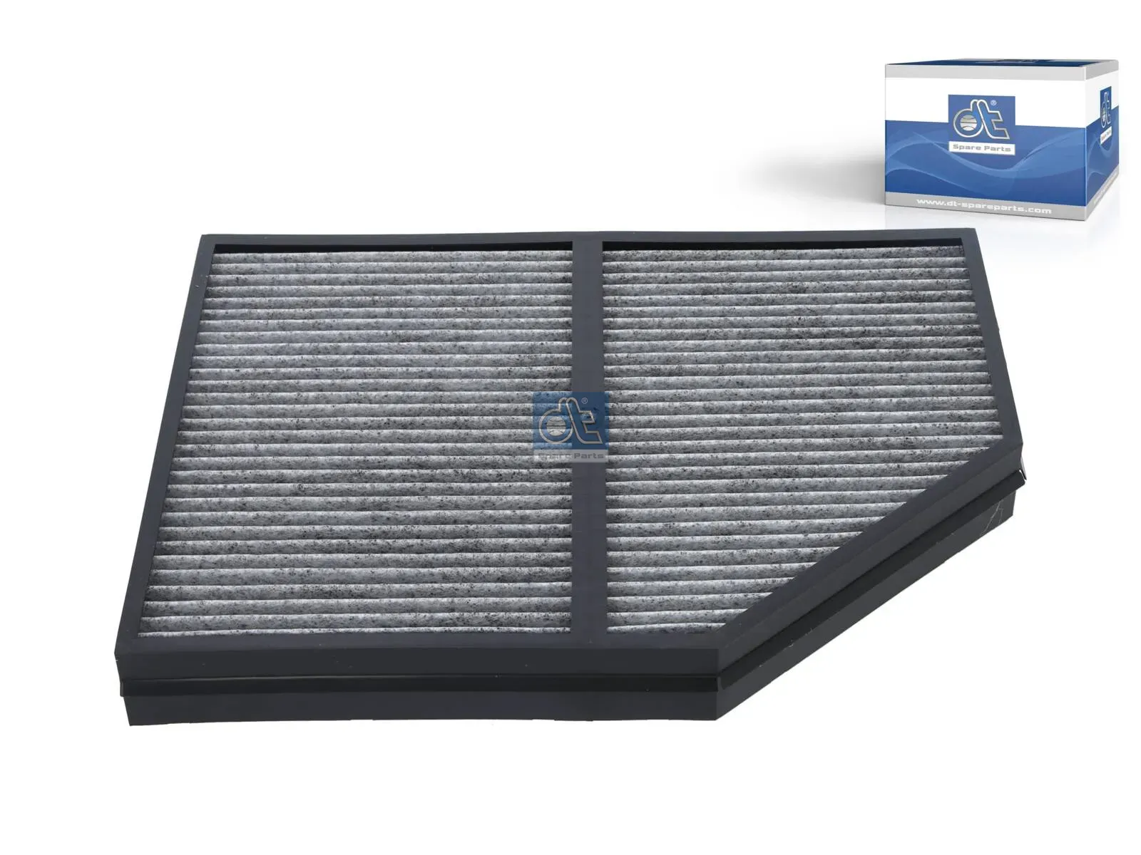 Cabin air filter, activated carbon