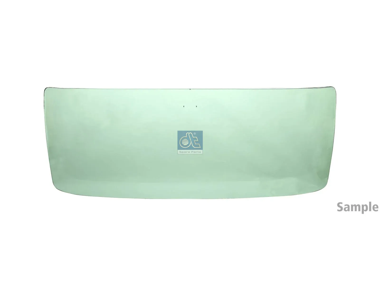 Windshield, tinted green, single package