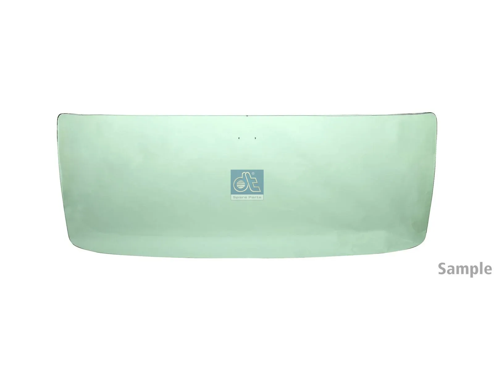 Pare-brise, teinte vert, boite en bois