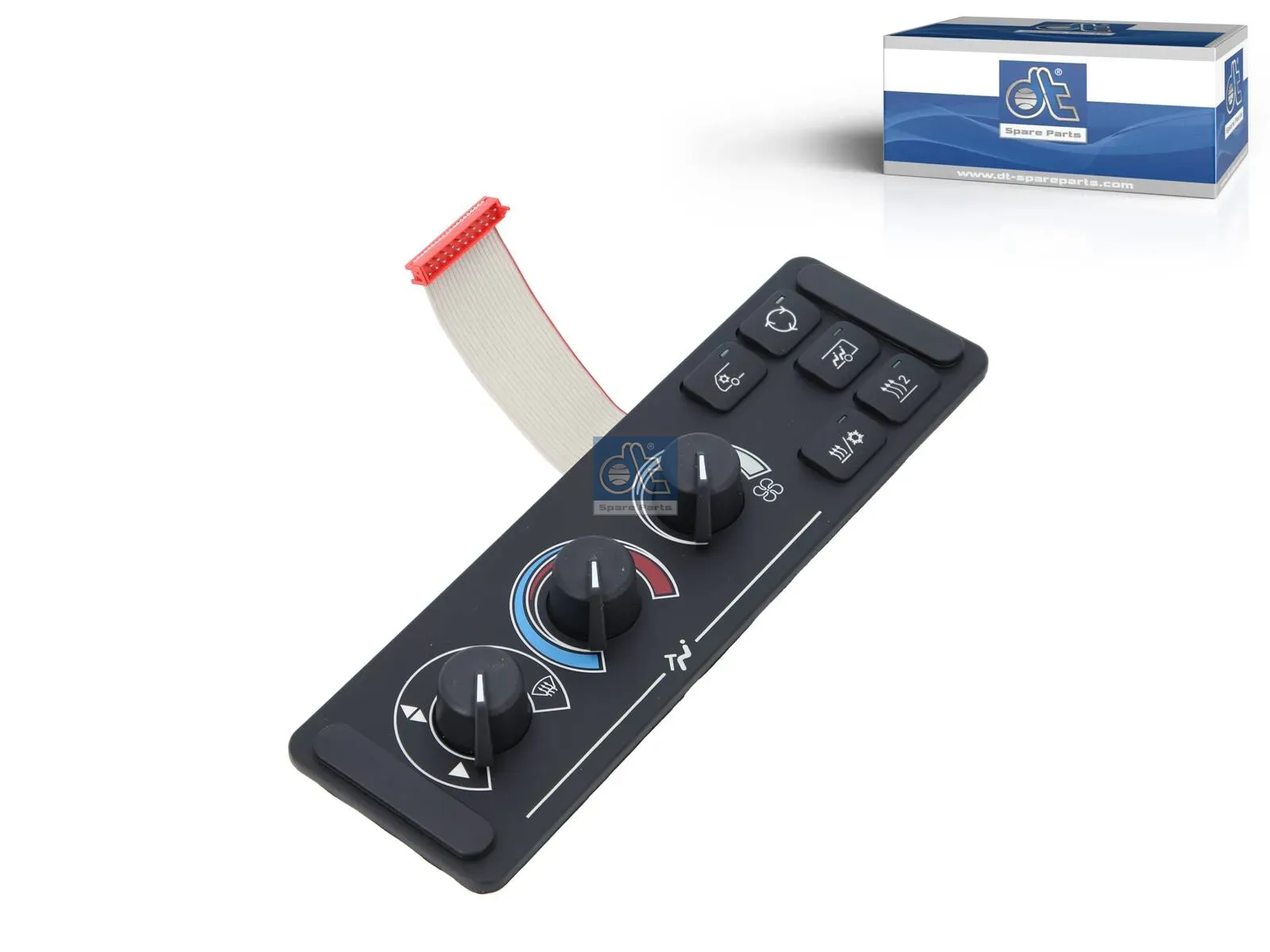 Control panel, air conditioning