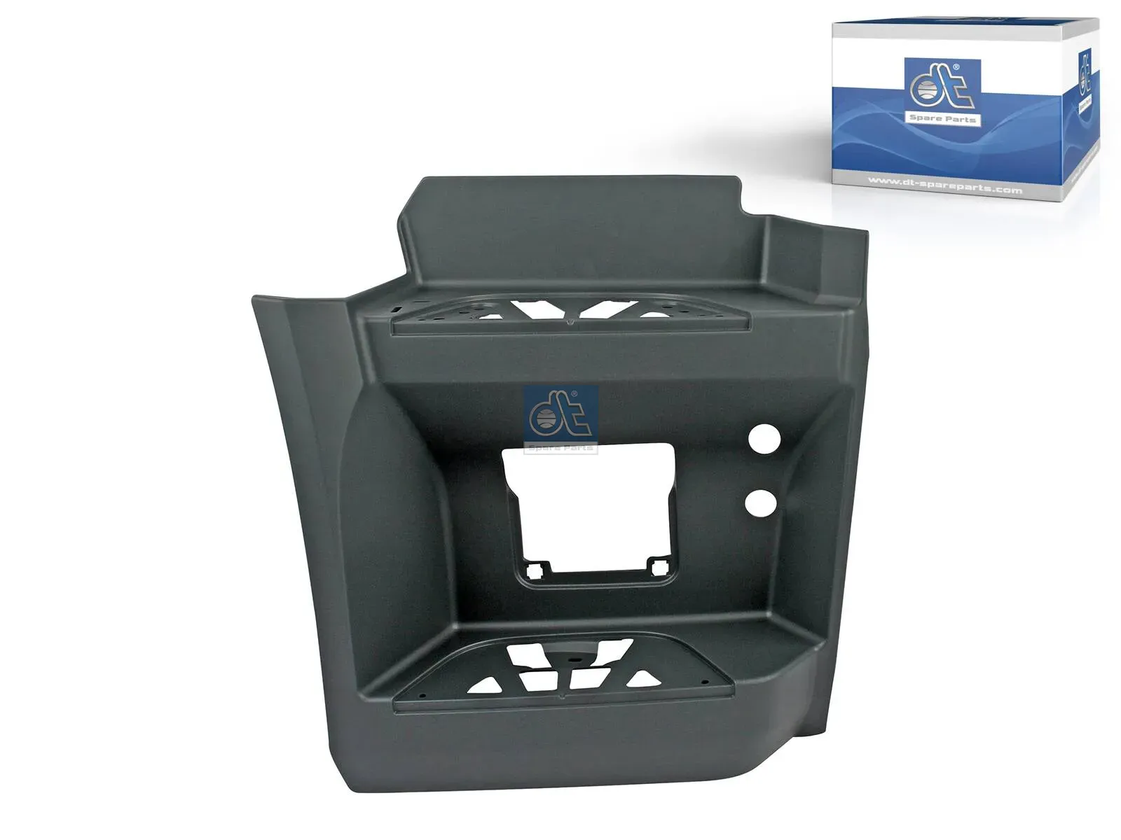 Caja de acceso, derecha, gris, imprimada