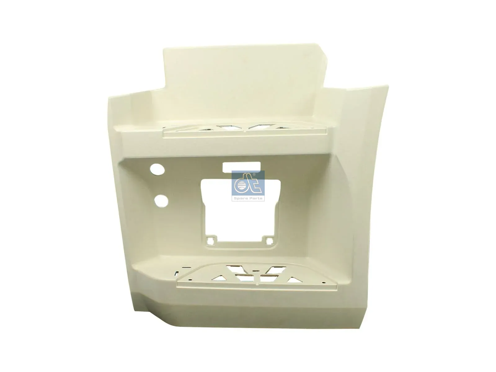 Step well case, left, white