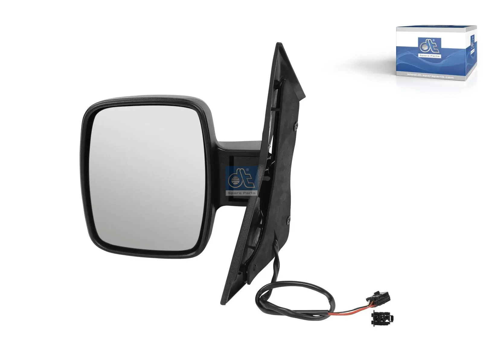 Main mirror, left, heated, electrical