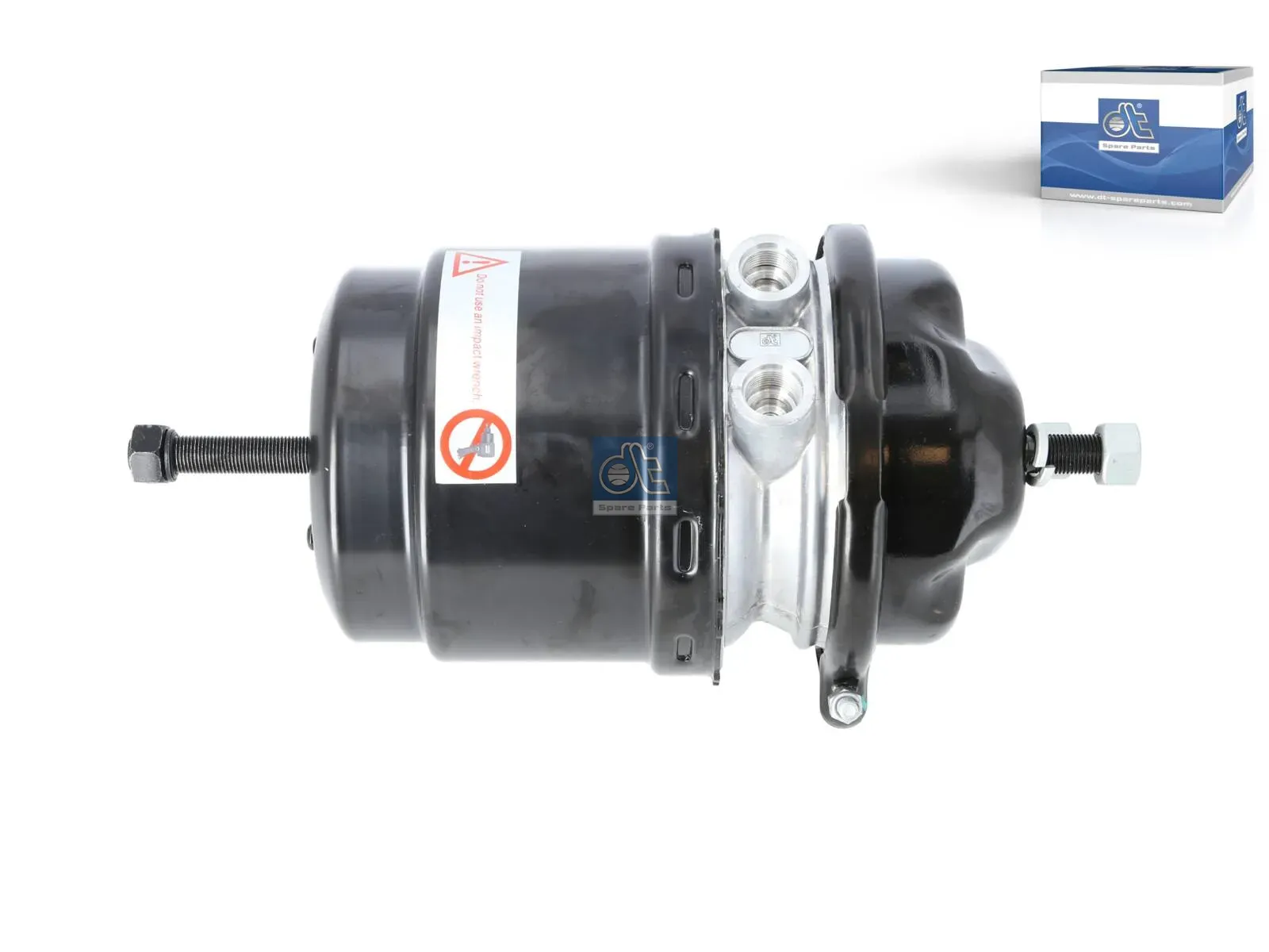 Spring brake cylinder, left