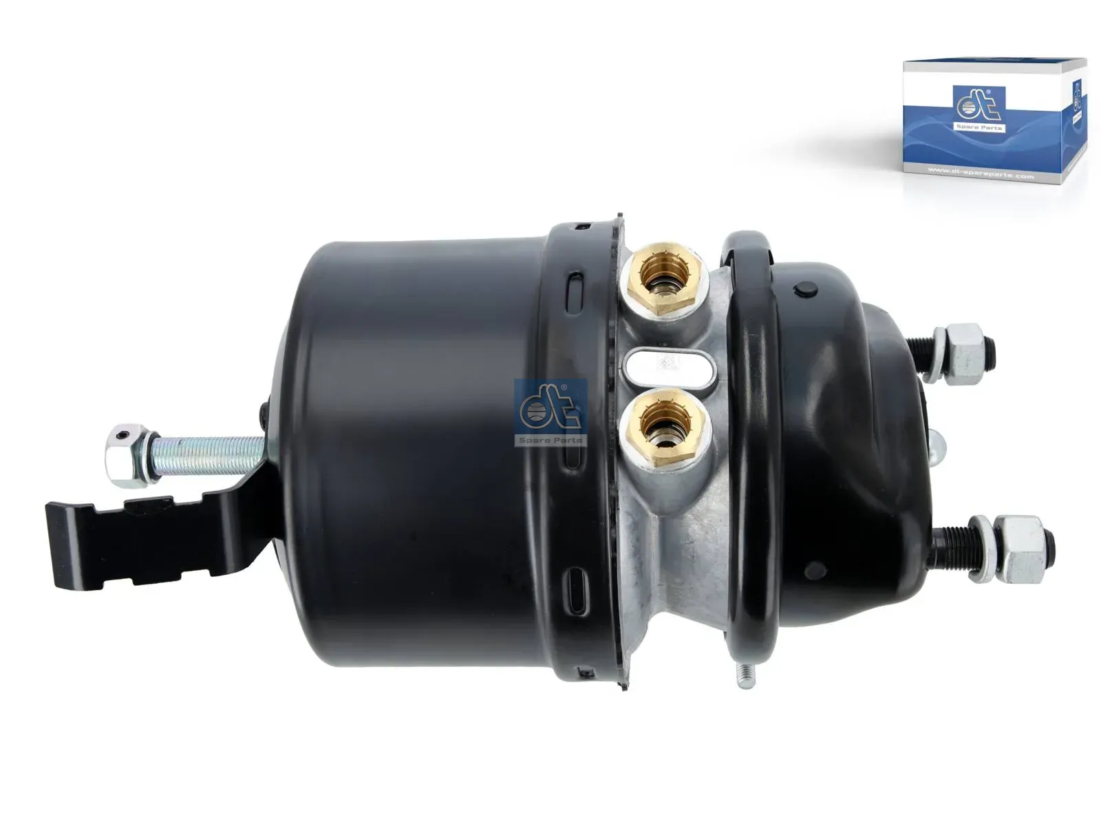 Spring brake cylinder, left