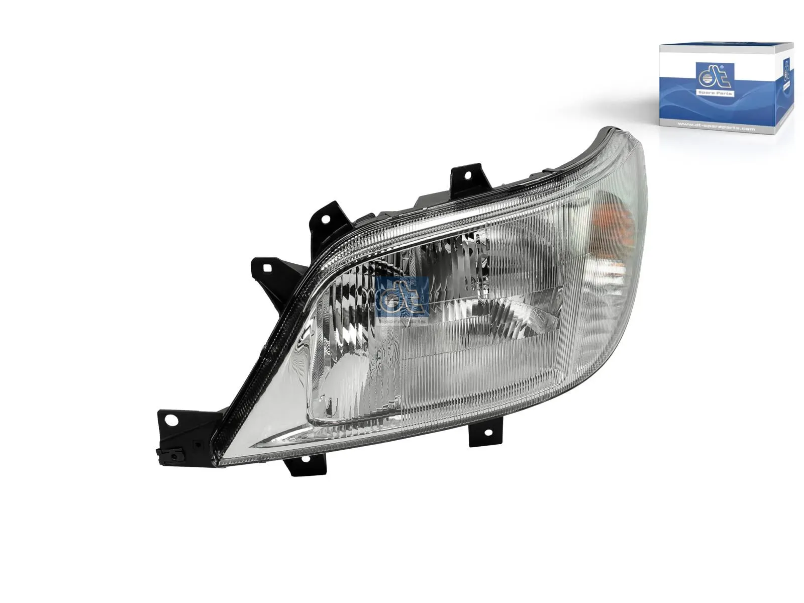 Headlamp, left, without bulbs